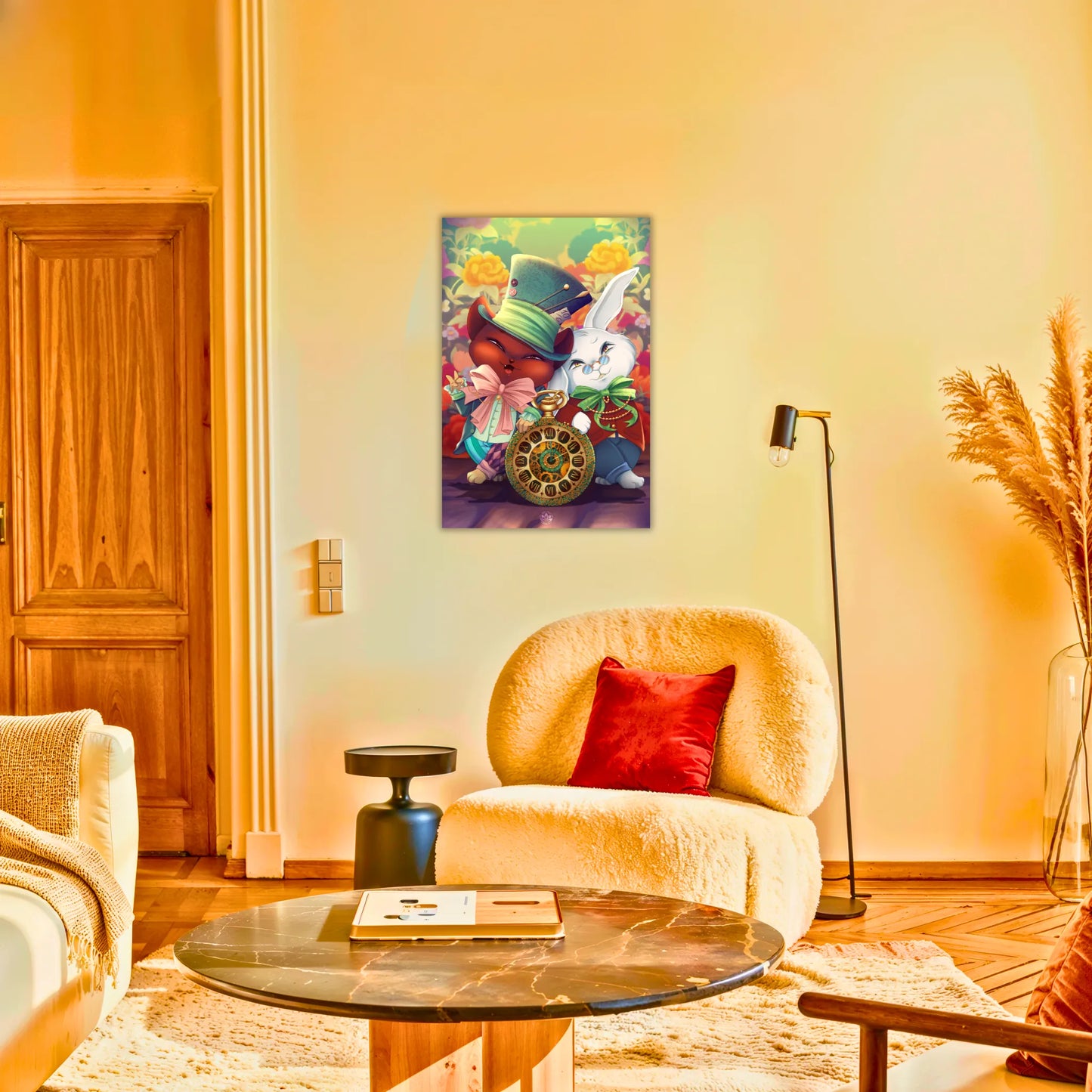Tableau-oni-in-wonderland-au-salon | DreamWay