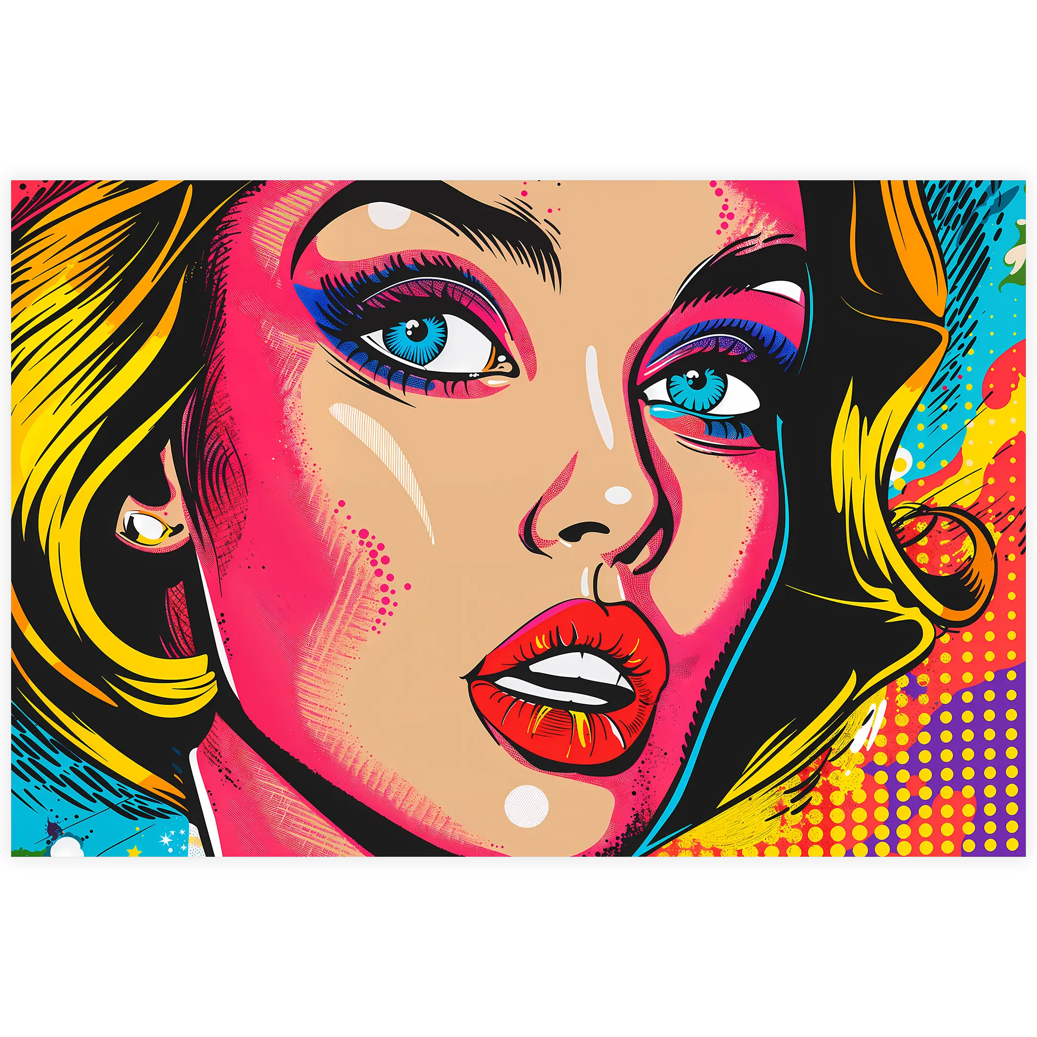 Tableau pop couleurs – Mp Art Déco Tableau pop couleurs – Mp Art Déco
