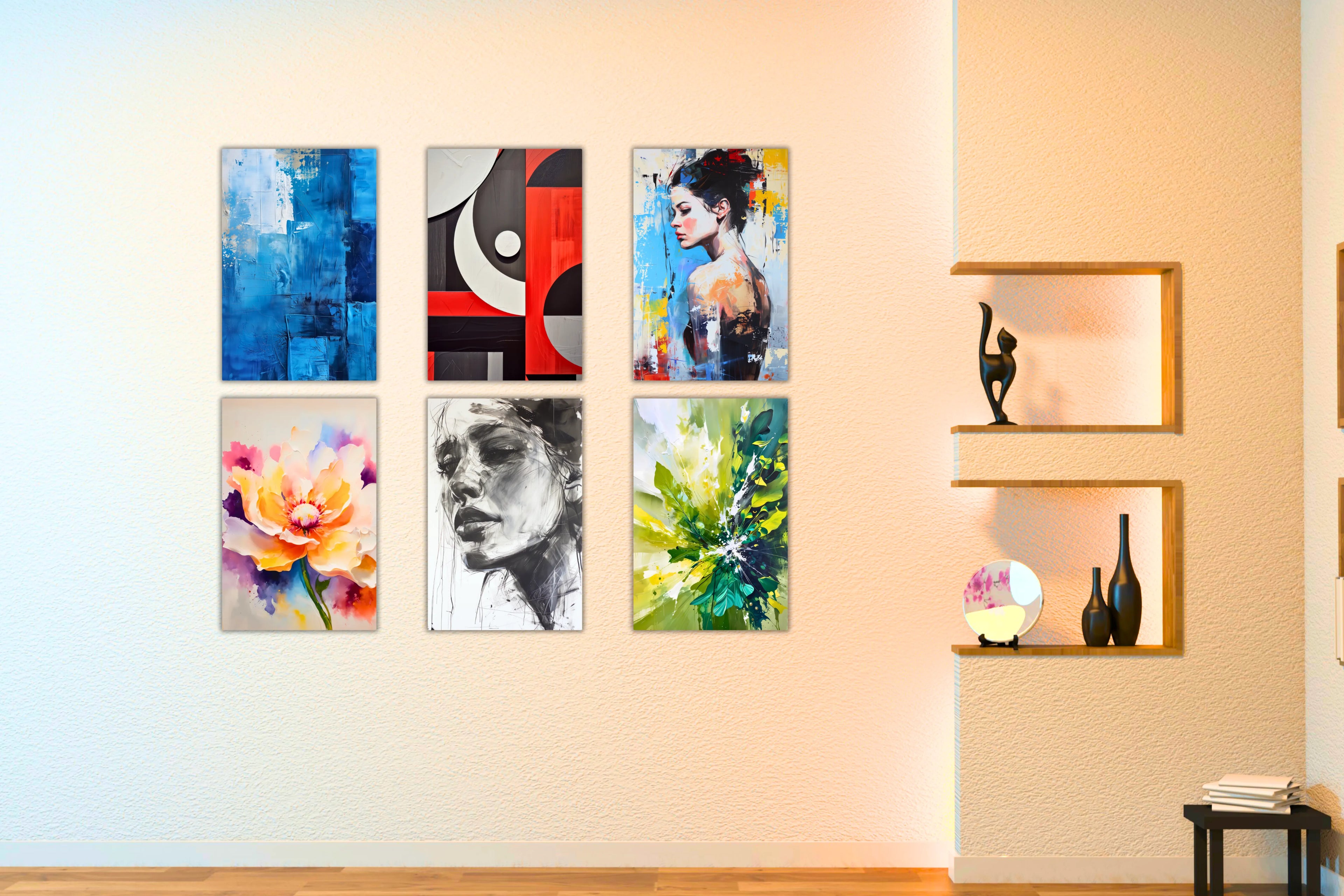 Collection tableaux abstraits - DreamWay Image