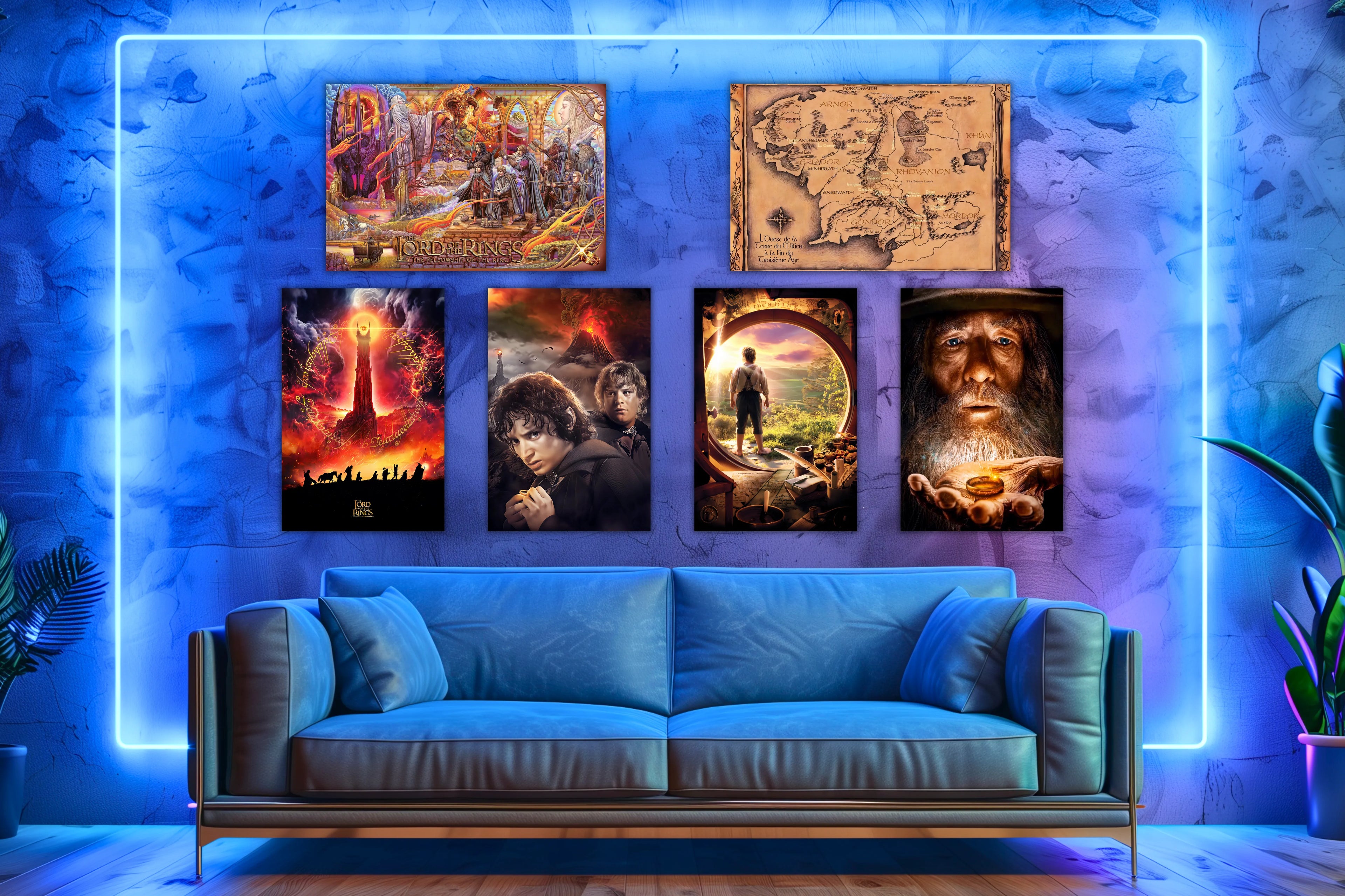 Tableaux Le Seigneur Des Anneaux Image