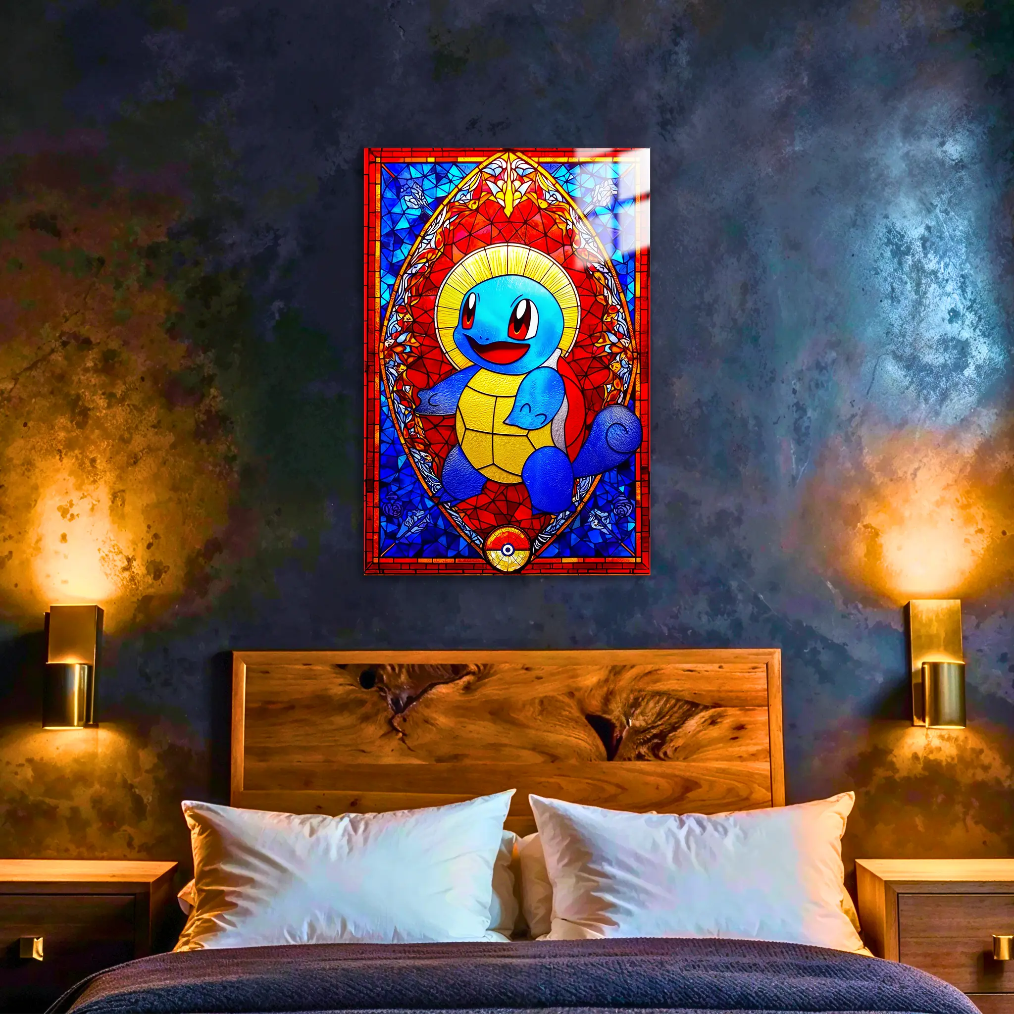 Carapuce-vitrail-dans-la-chambre | DreamWay