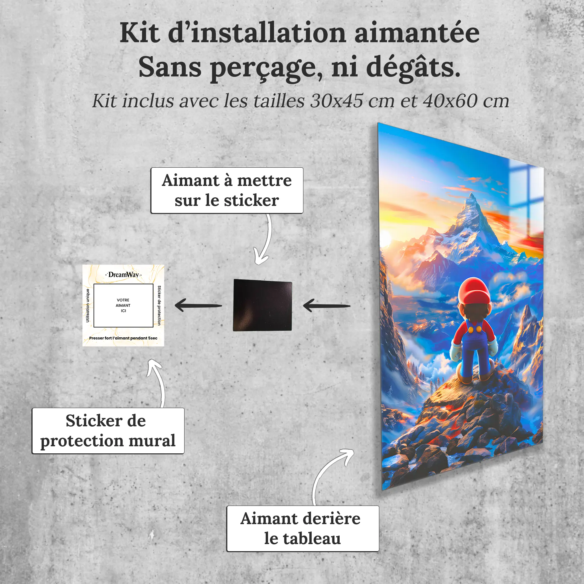 Mario-everest-avec-installation-aimantee | DreamWay
