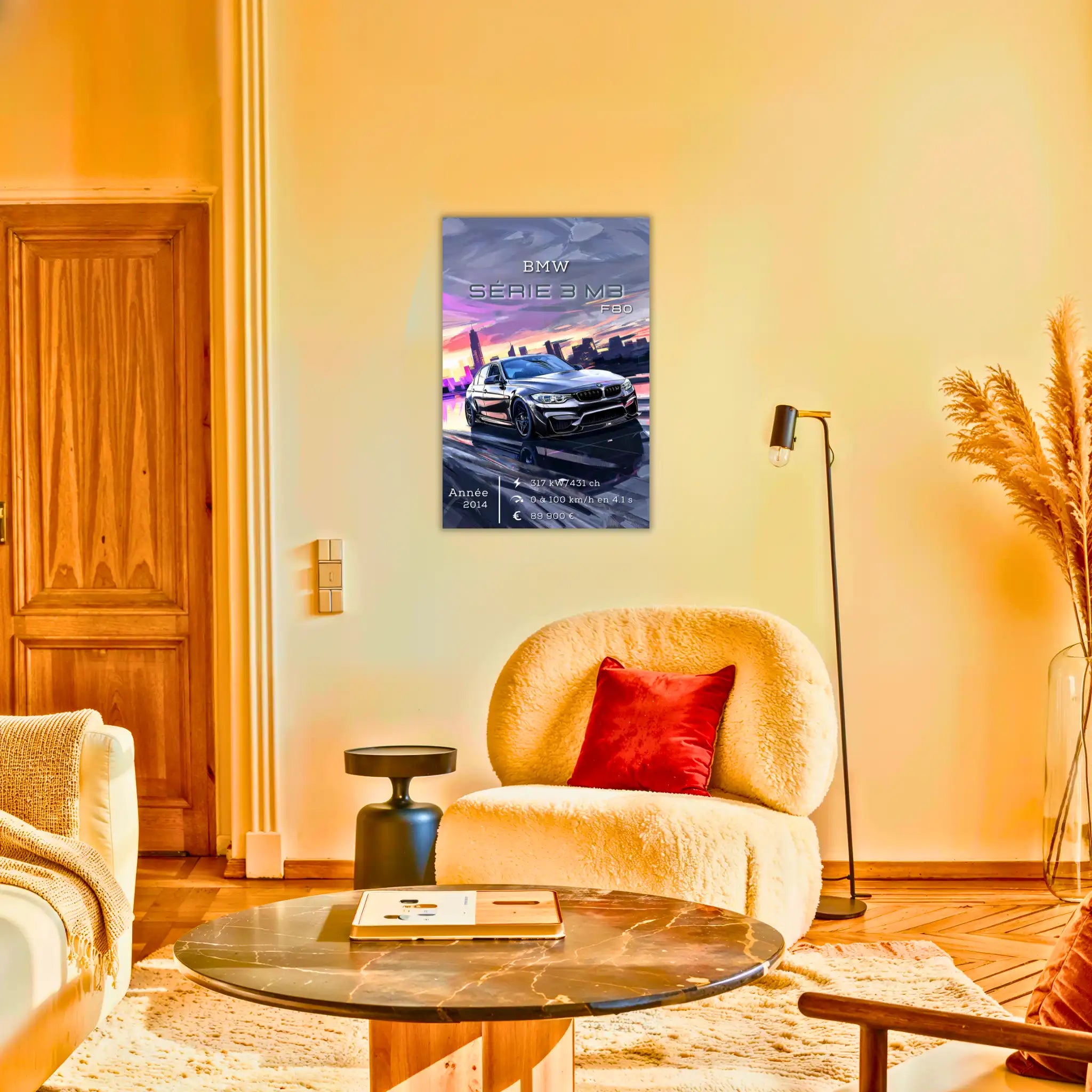 Tableau-BMW-serie-3-M3-R80-au-salon | DreamWay