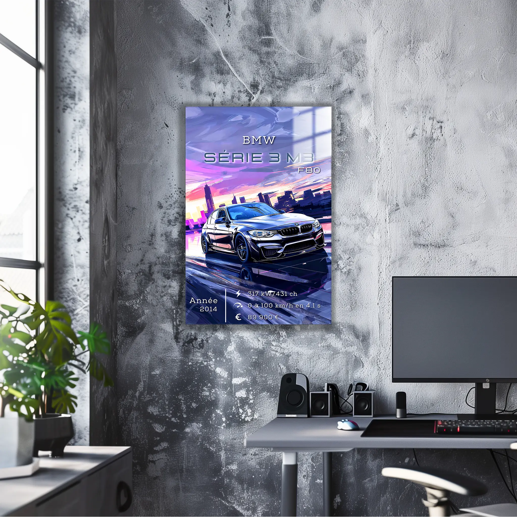 Tableau-BMW-serie-3-M3-R80 | DreamWay