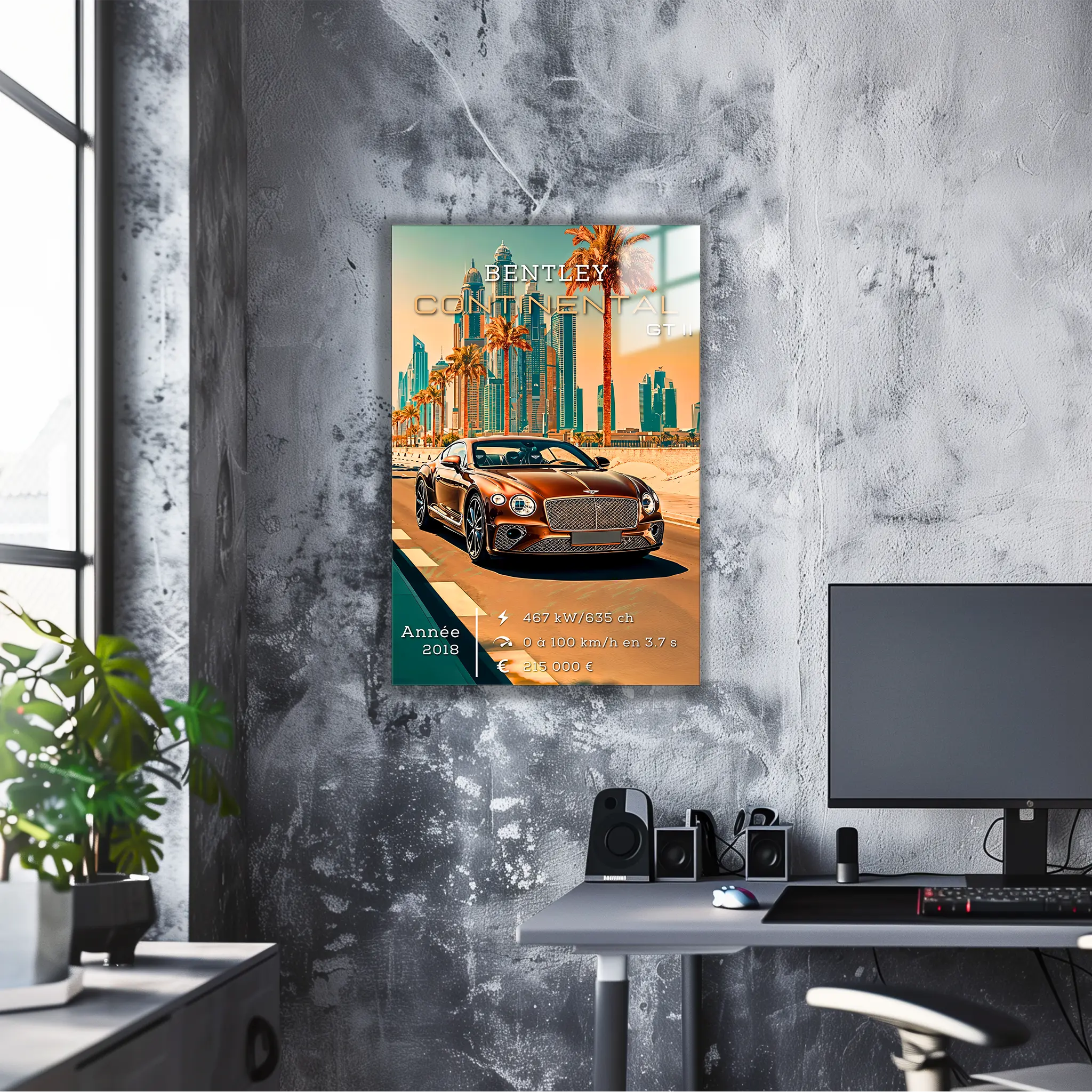 Tableau-Bentley-Continental-GT-II | DreamWay