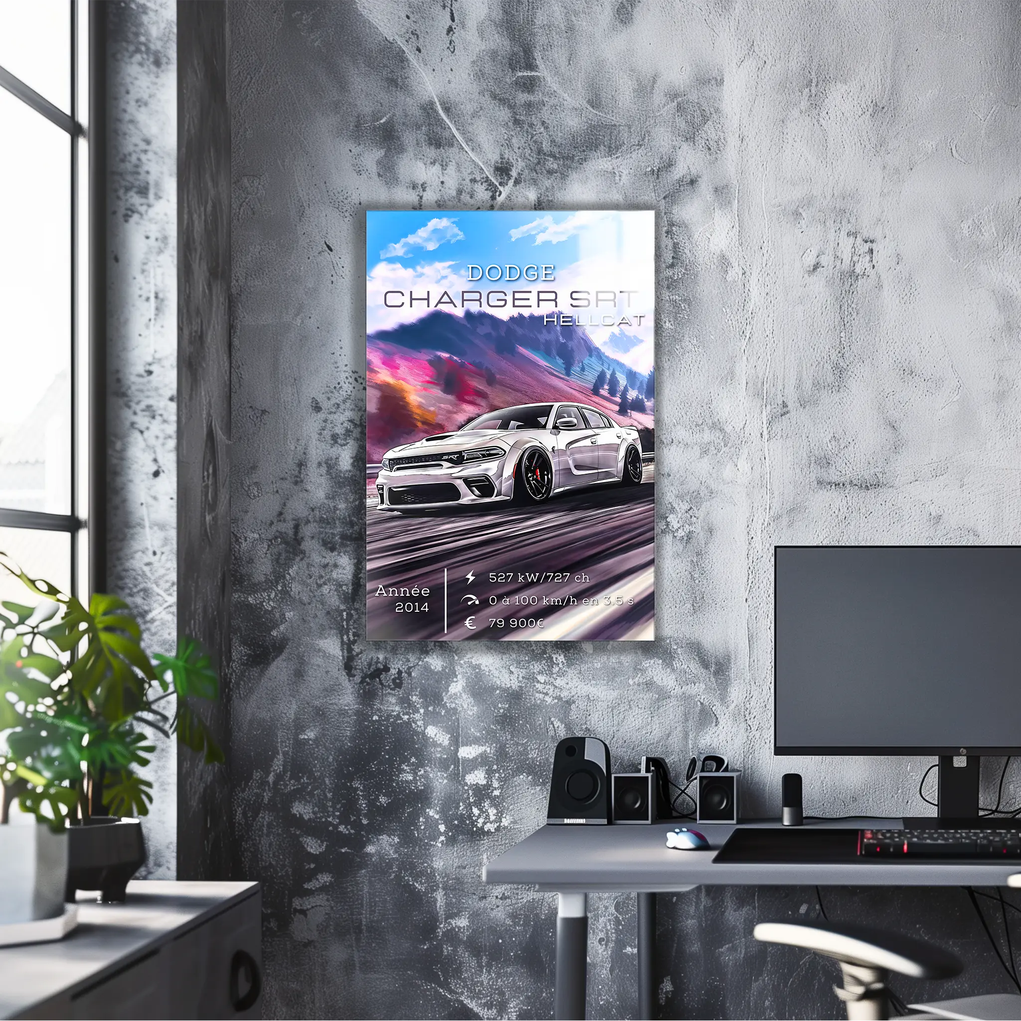 Tableau-Dodge-Charger-SRT-Hellcat | DreamWay