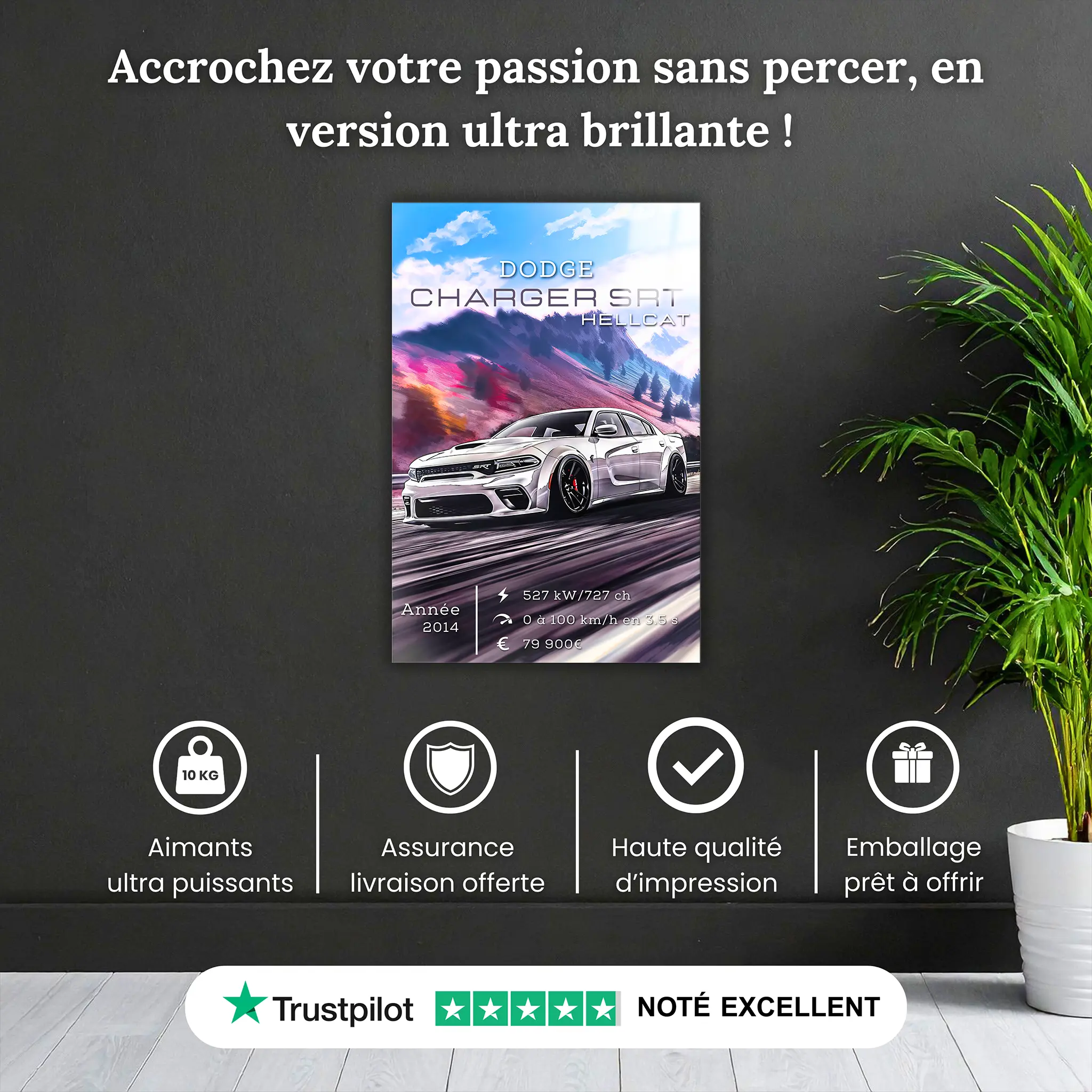 Tableau-Dodge-Charger-SRT-Hellcat-pourquoi-acheter | DreamWay