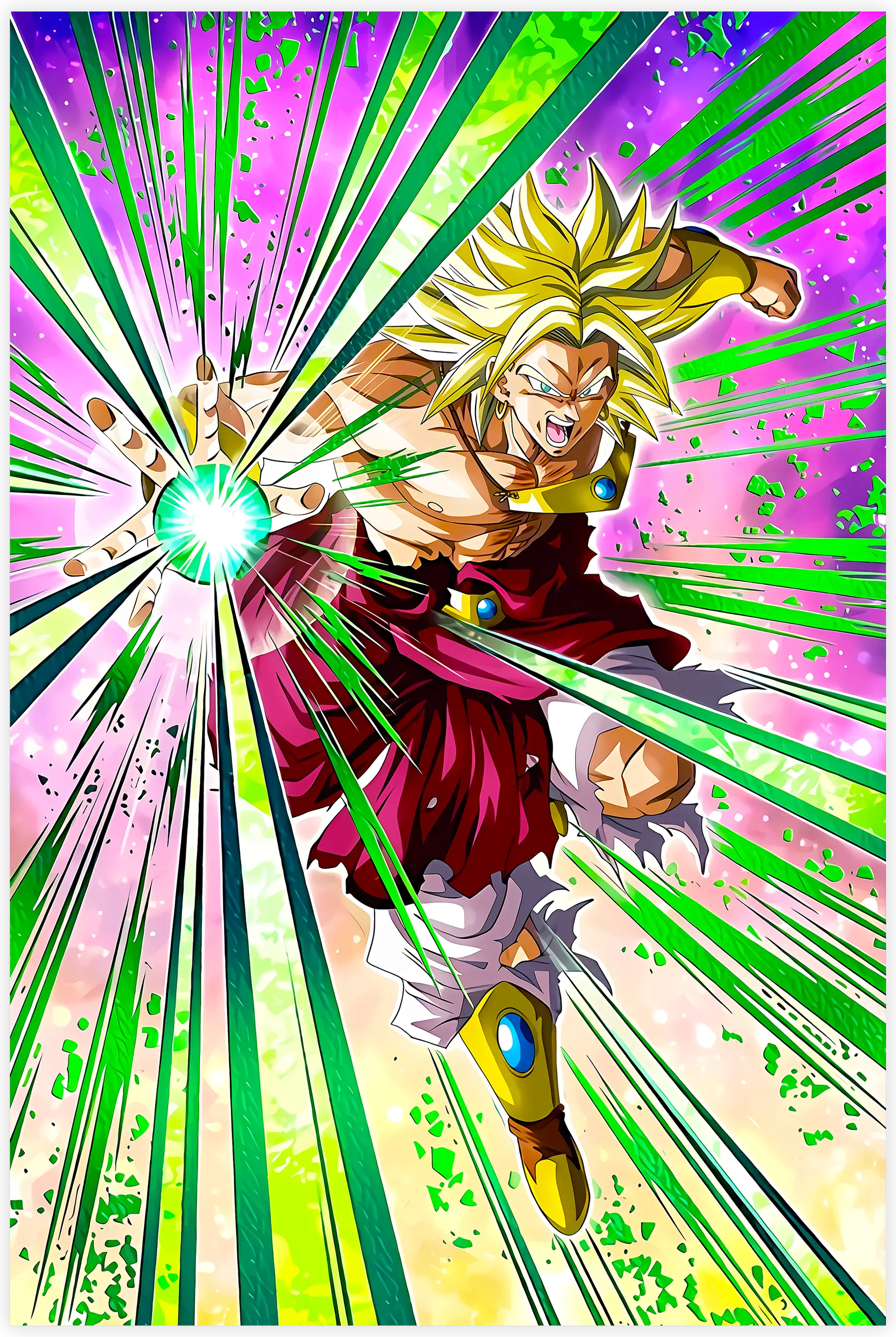 Tableau DB Super Saiyan Broly
