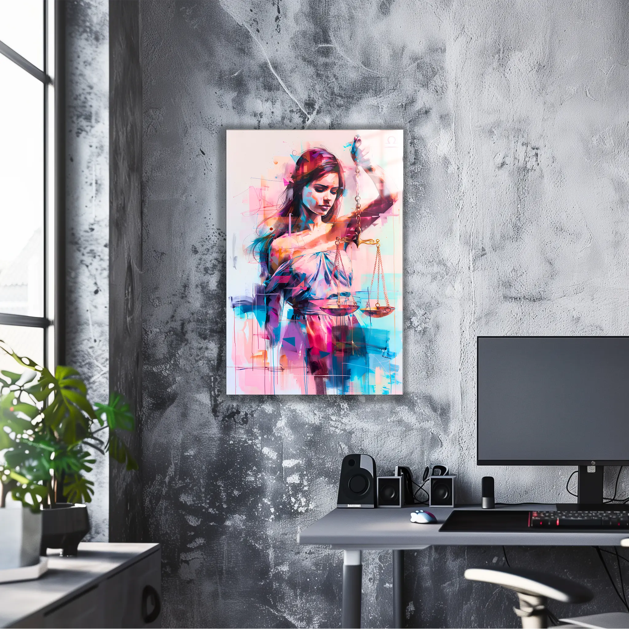 Tableau-Femme-Balance | DreamWay