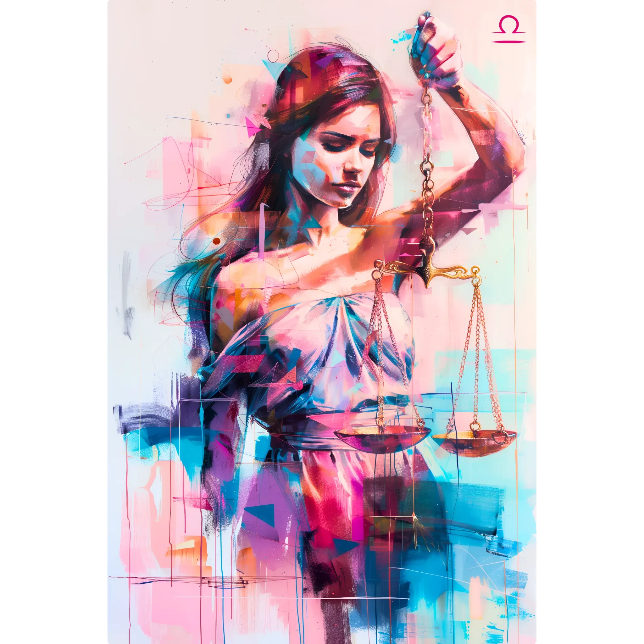 Tableau-Femme-Balance | DreamWay