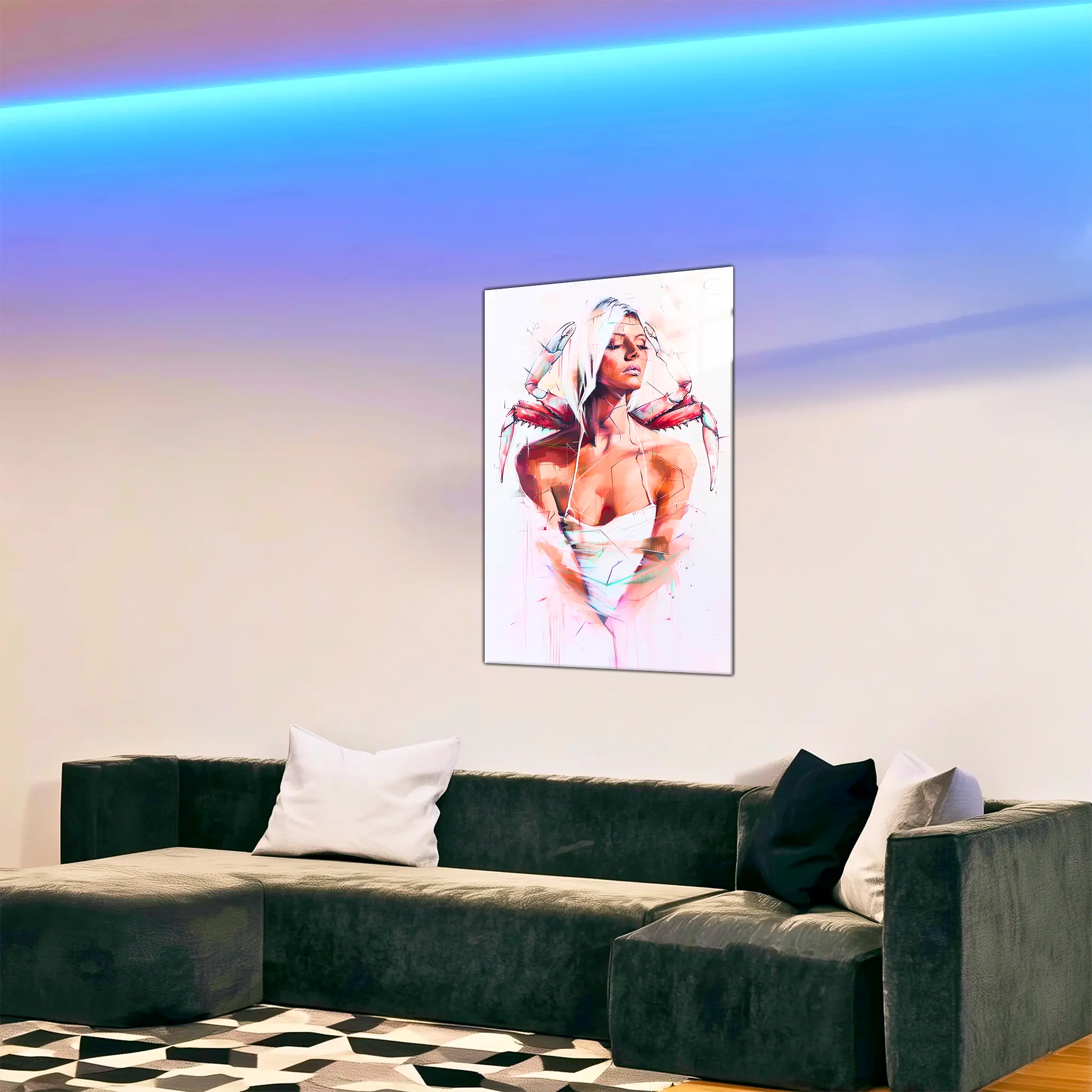 Tableau-Femme-Cancer-dans-le-salon | DreamWay