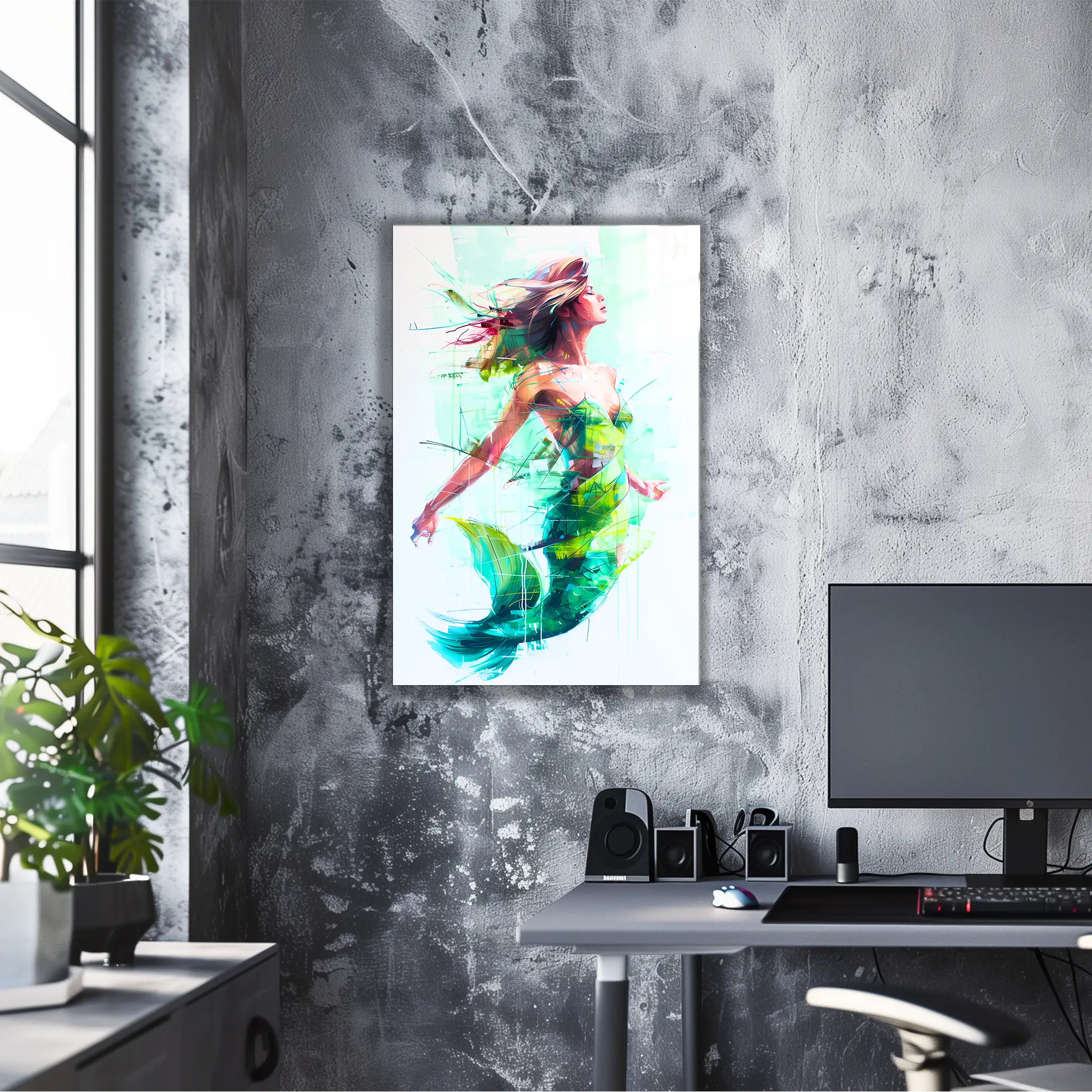 Tableau-Femme-Poisson | DreamWay