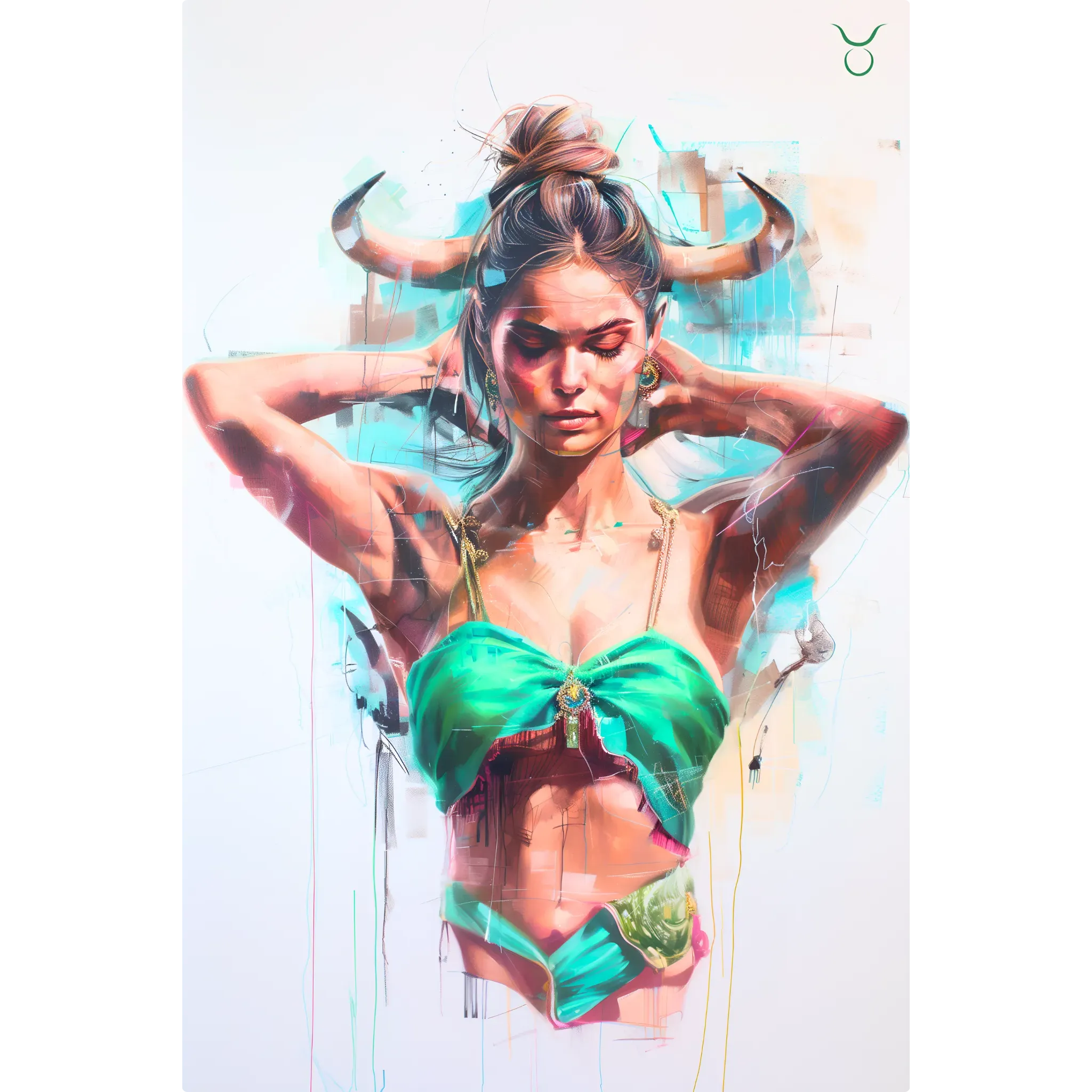 Tableau-Femme-Taureau | DreamWay