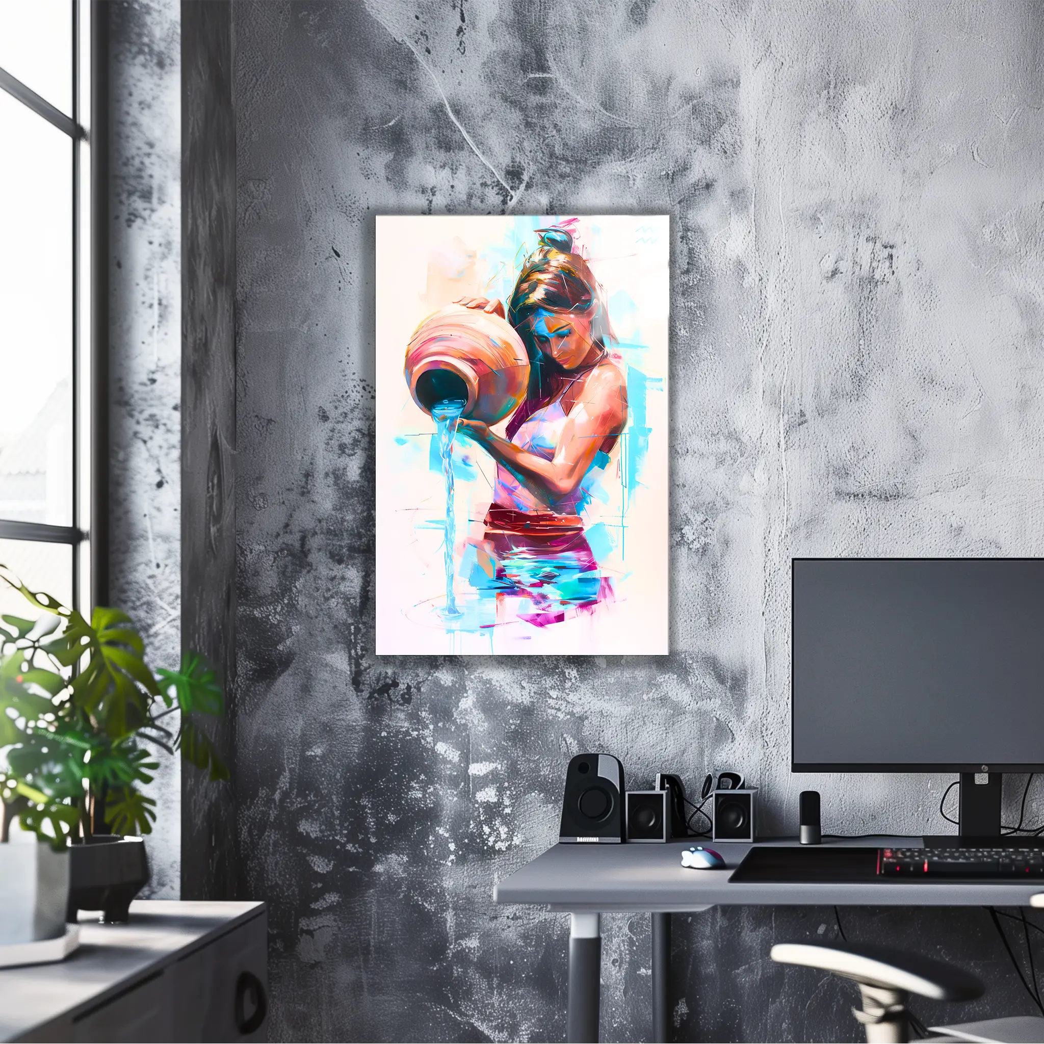 Tableau-Femme-Verseau | DreamWay