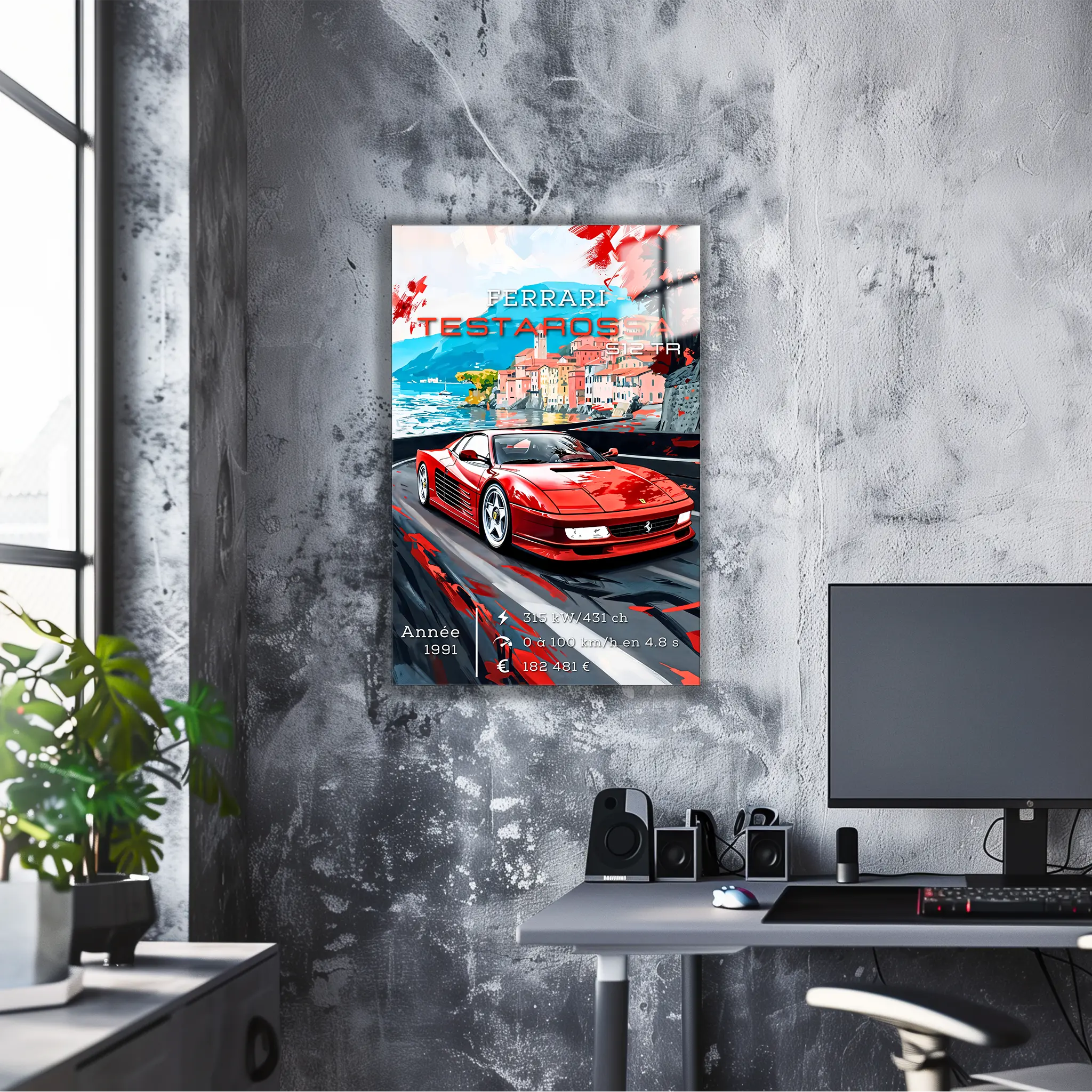 Tableau-Ferrari-Testarossa-512-TR | DreamWay