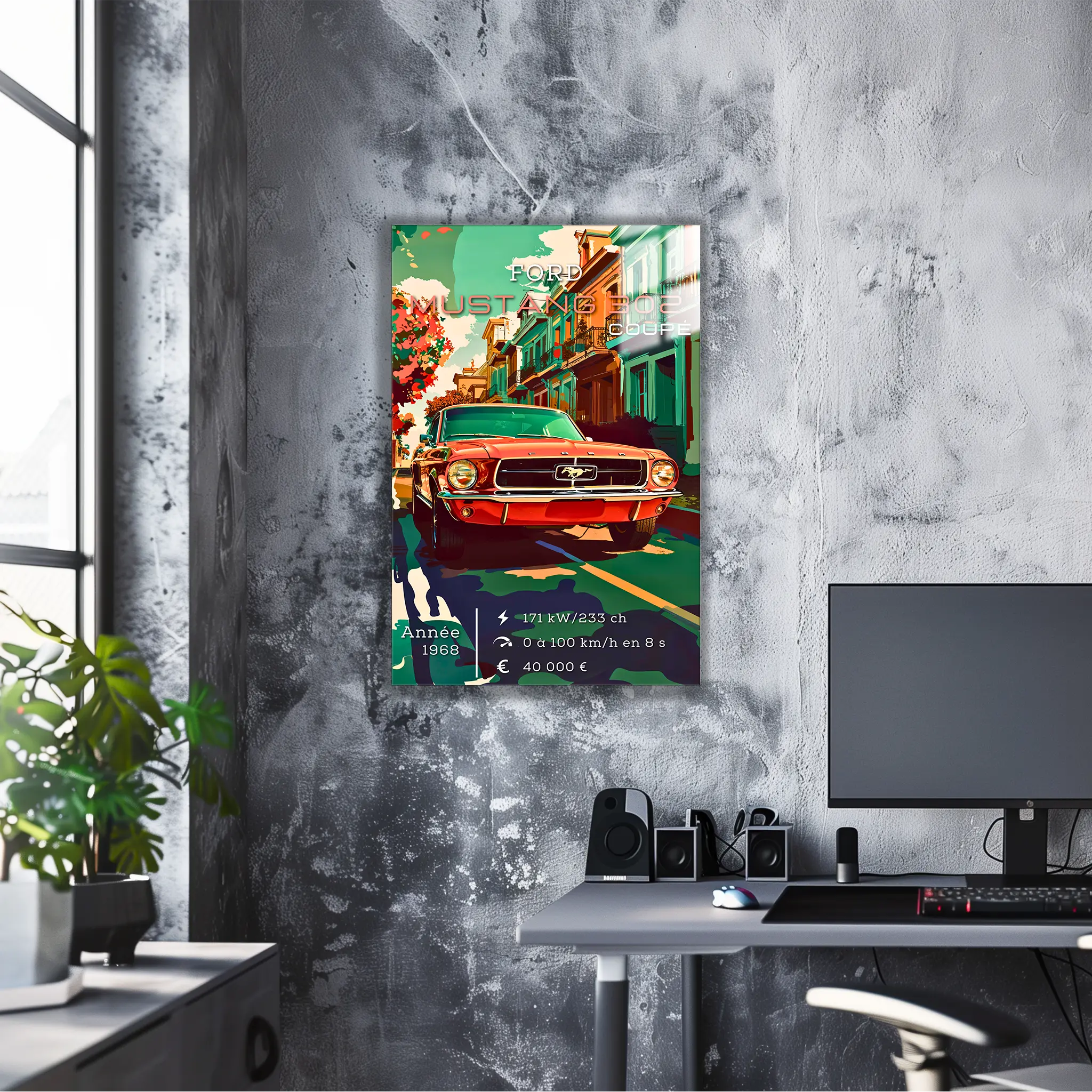 Tableau-Ford-Mustang-302-coupe | DreamWay