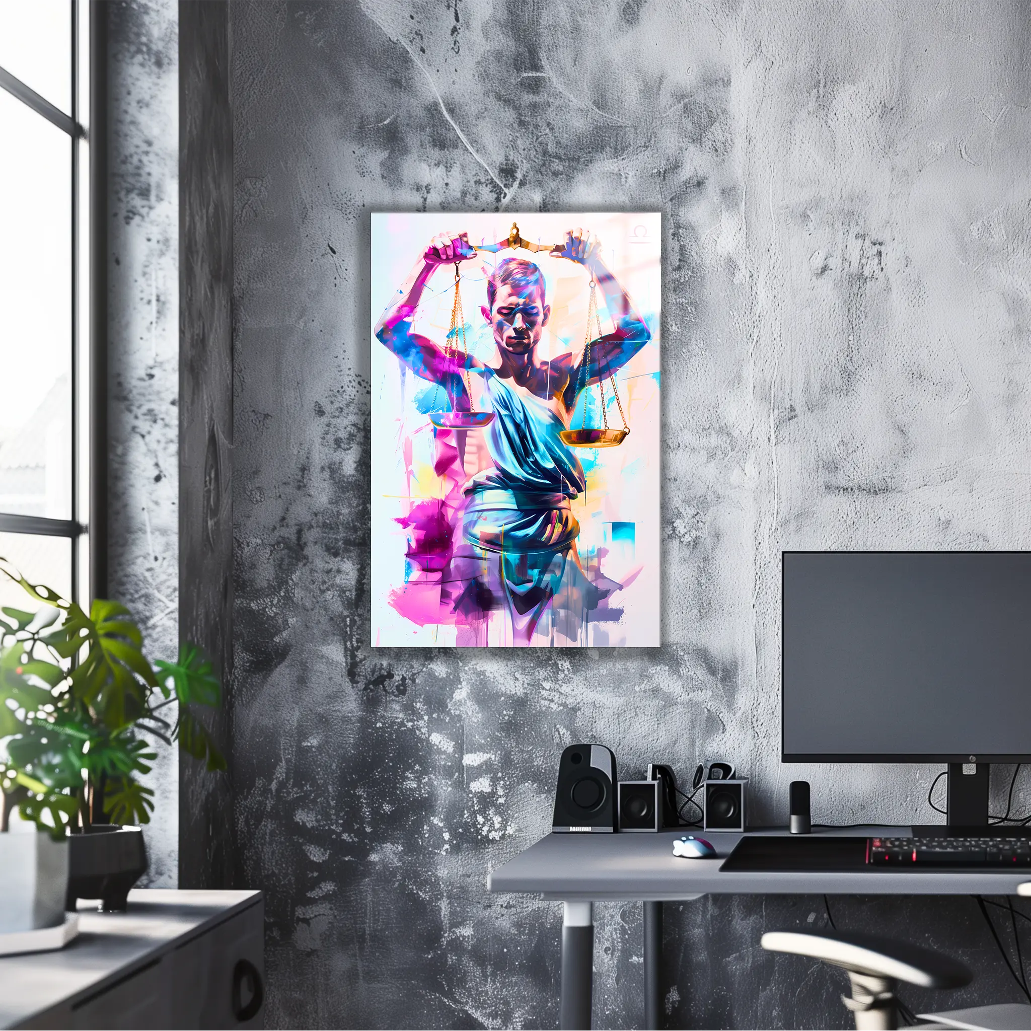 Tableau-Homme-Balance | DreamWay