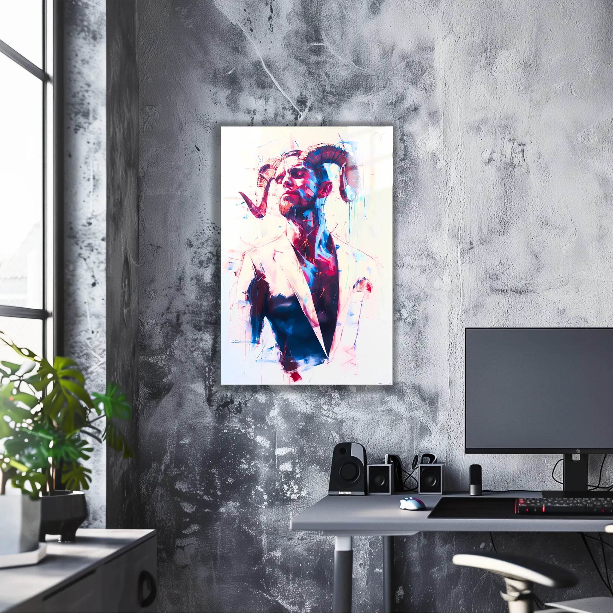 Tableau-Homme-Belier | DreamWay