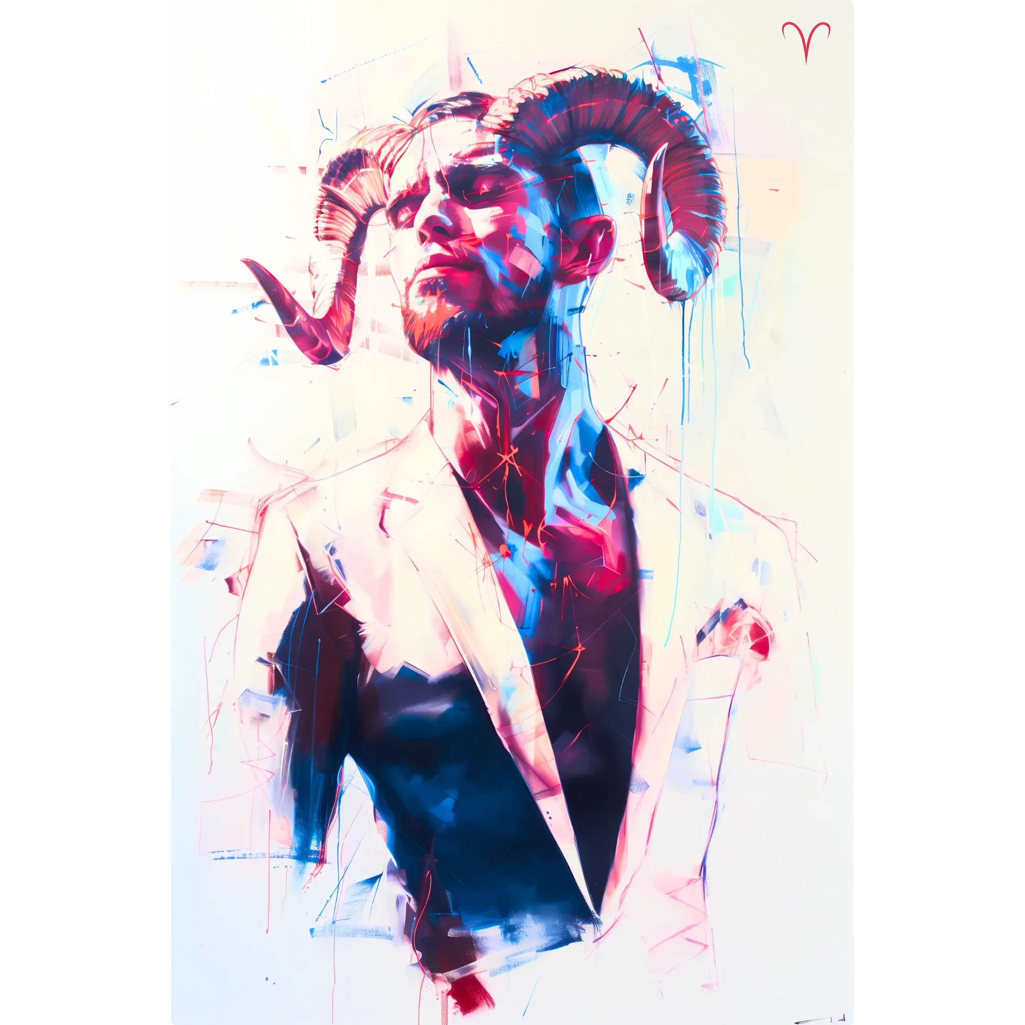 Tableau-Homme-Belier | DreamWay