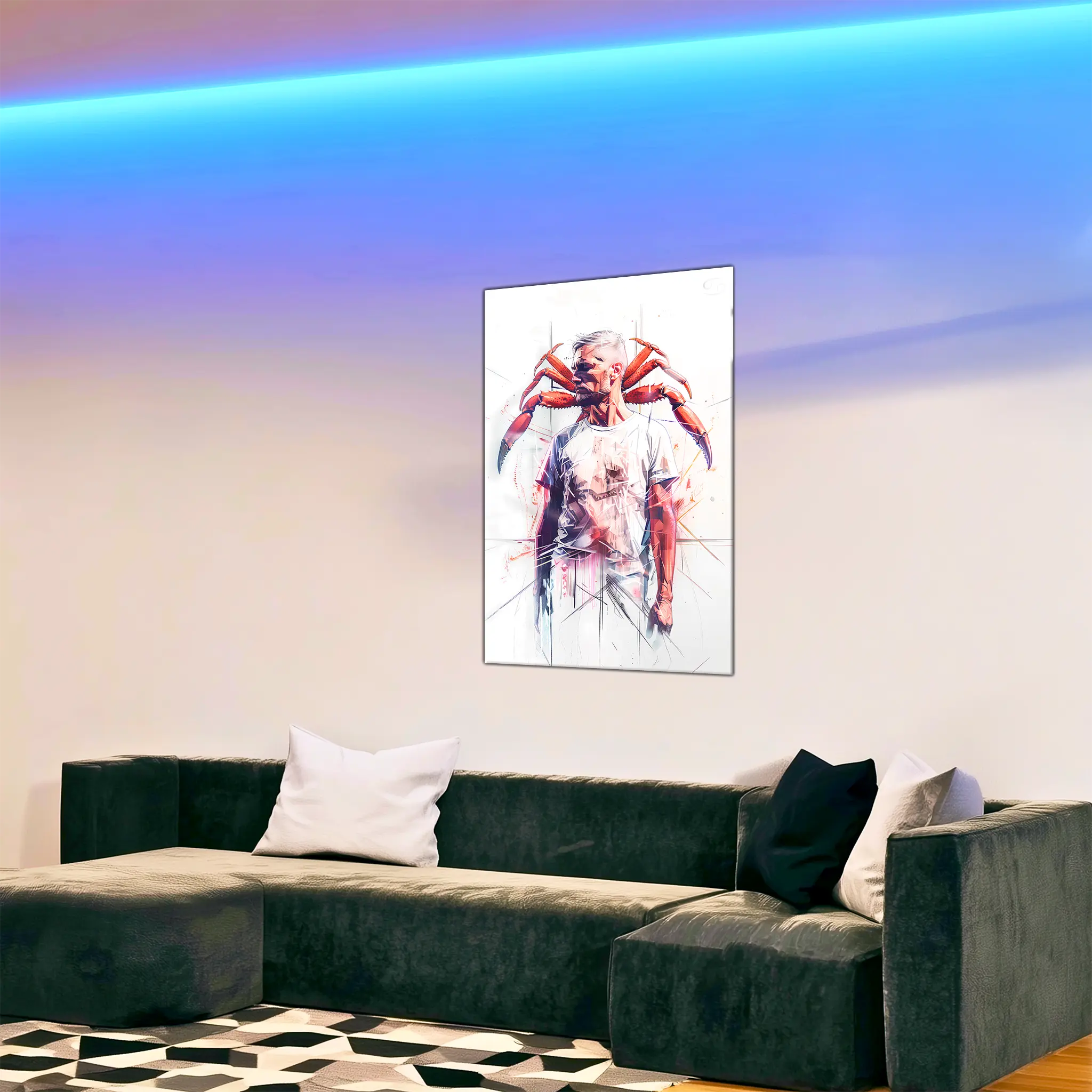 Tableau-Homme-Cancer-dans-le-salon | DreamWay