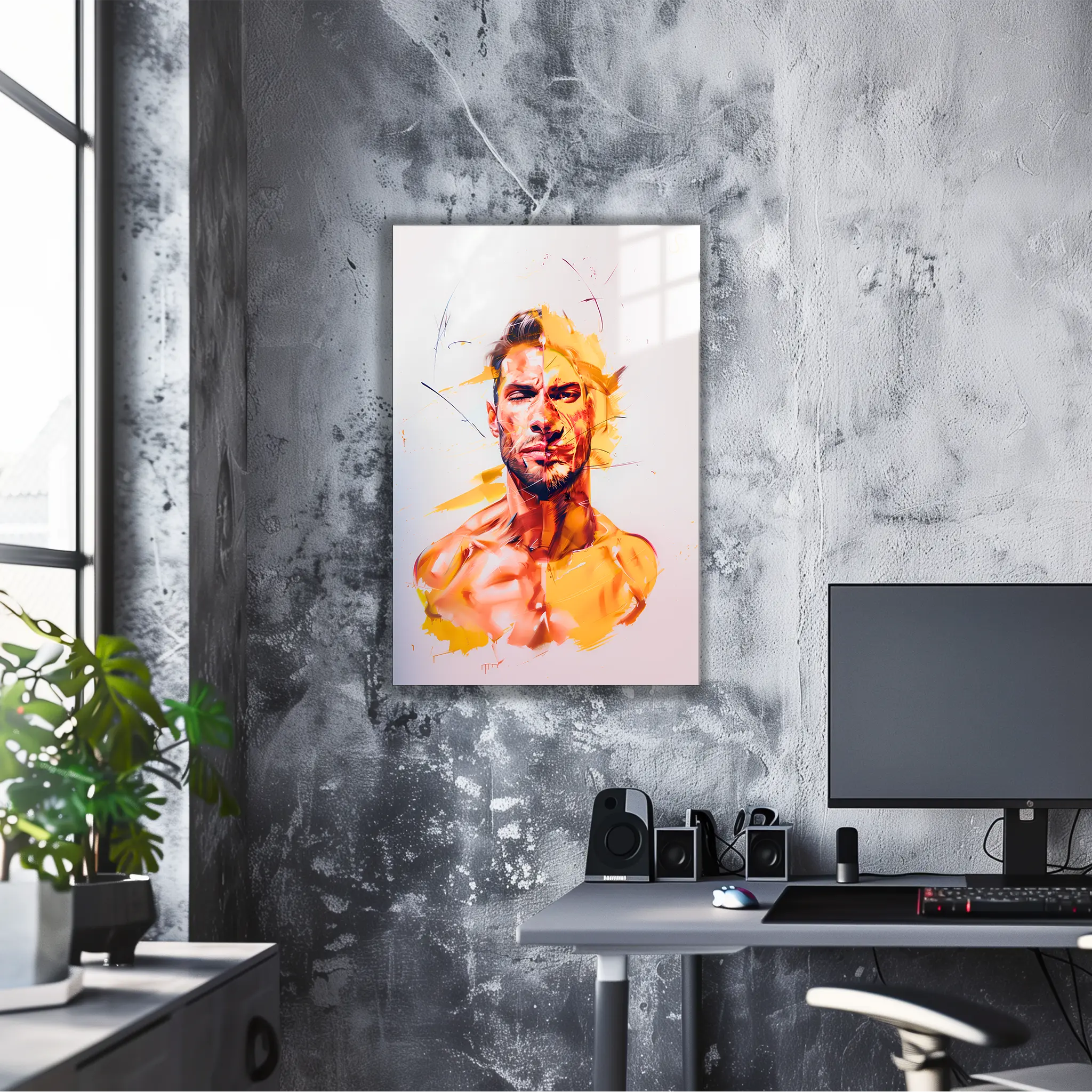 Tableau-Homme-Lion | DreamWay