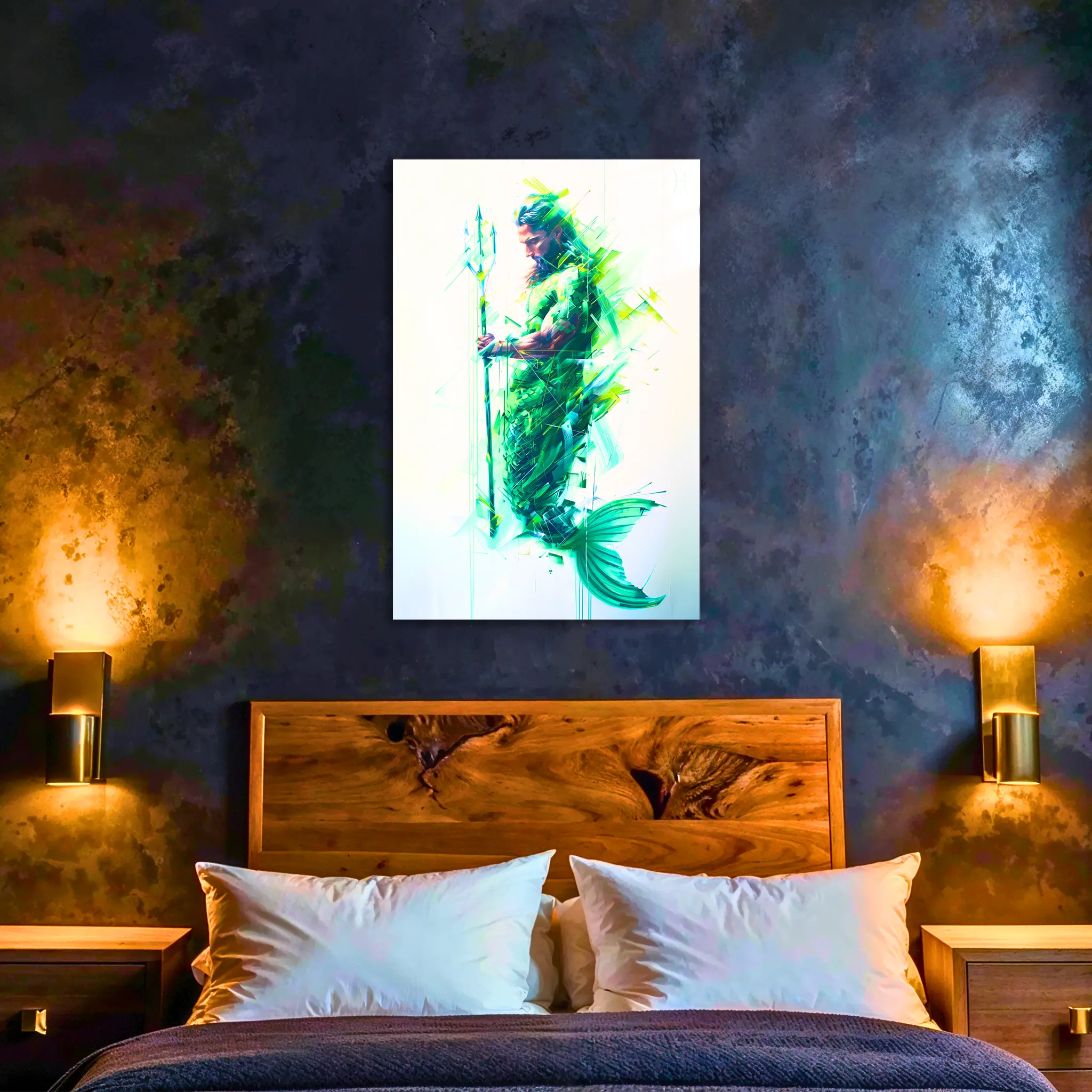 Tableau-Homme-Poisson-dans-la-chambre | DreamWay