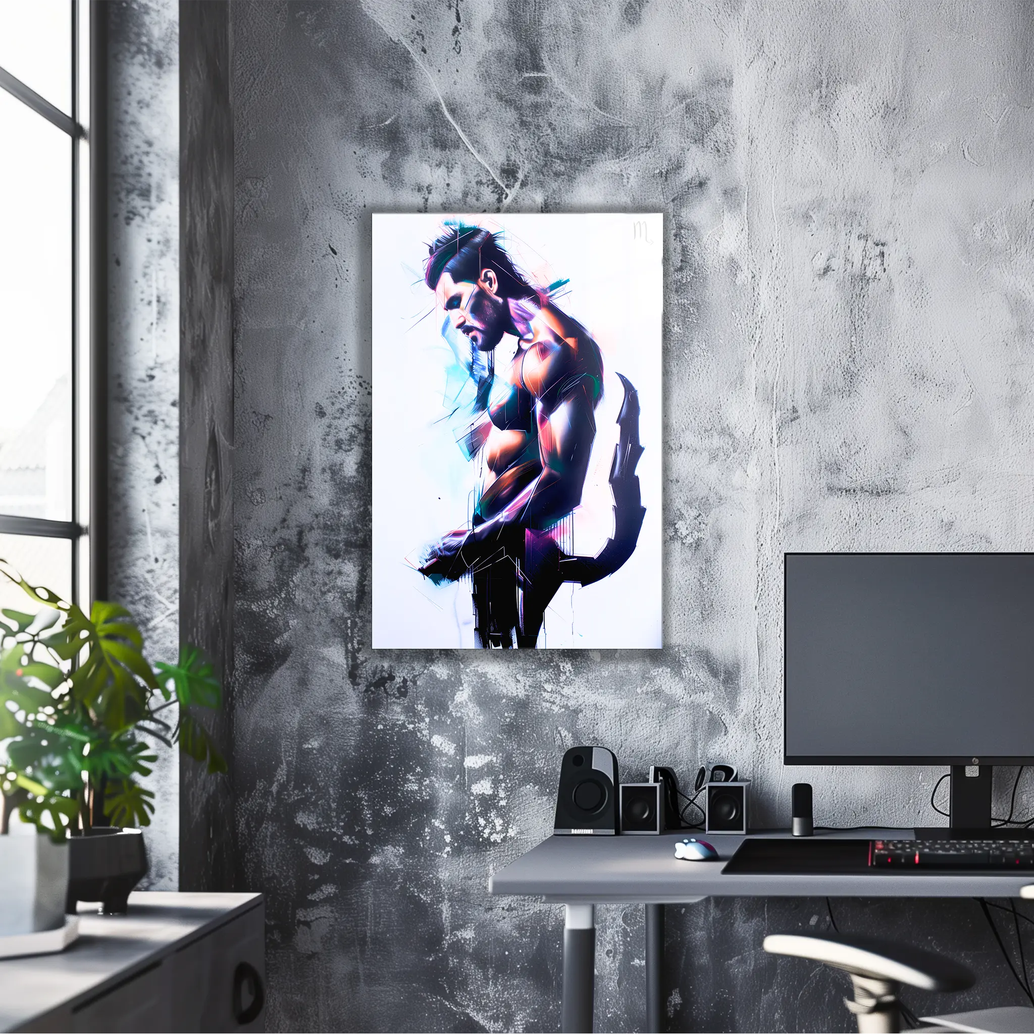 Tableau-Homme-Scorpion | DreamWay