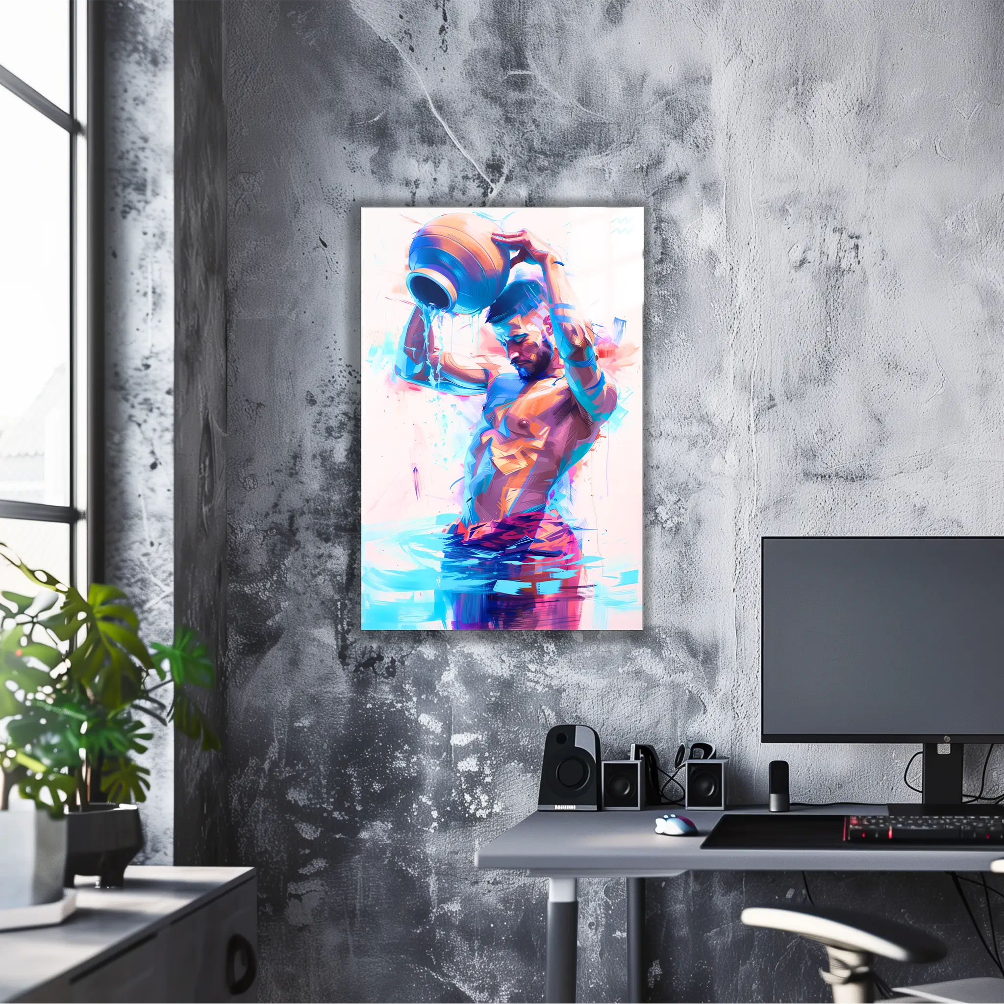 Tableau-Homme-Verseau | DreamWay