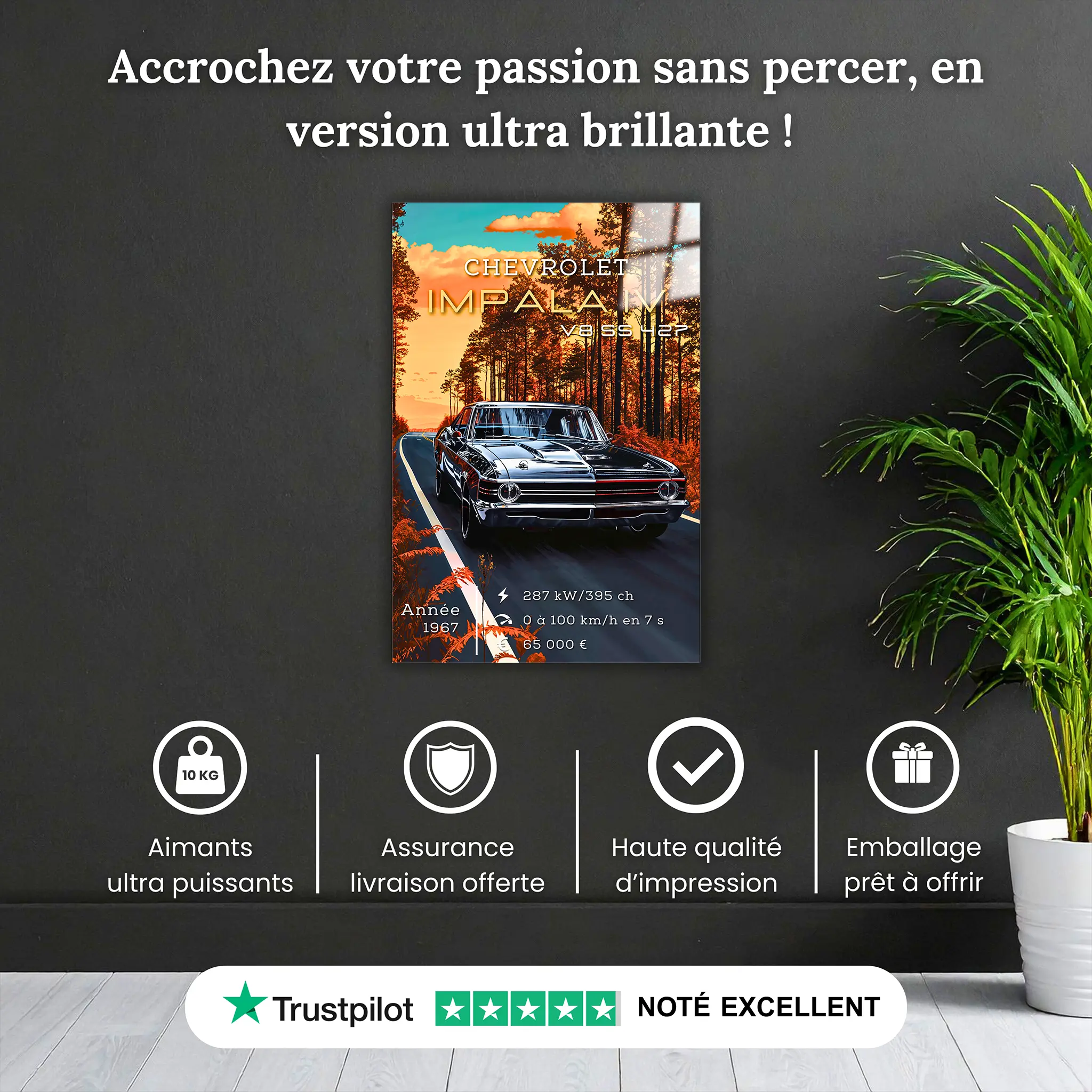 Tableau-Impala-Chevrolet-V8-SS-427-pourquoi-acheter | DreamWay