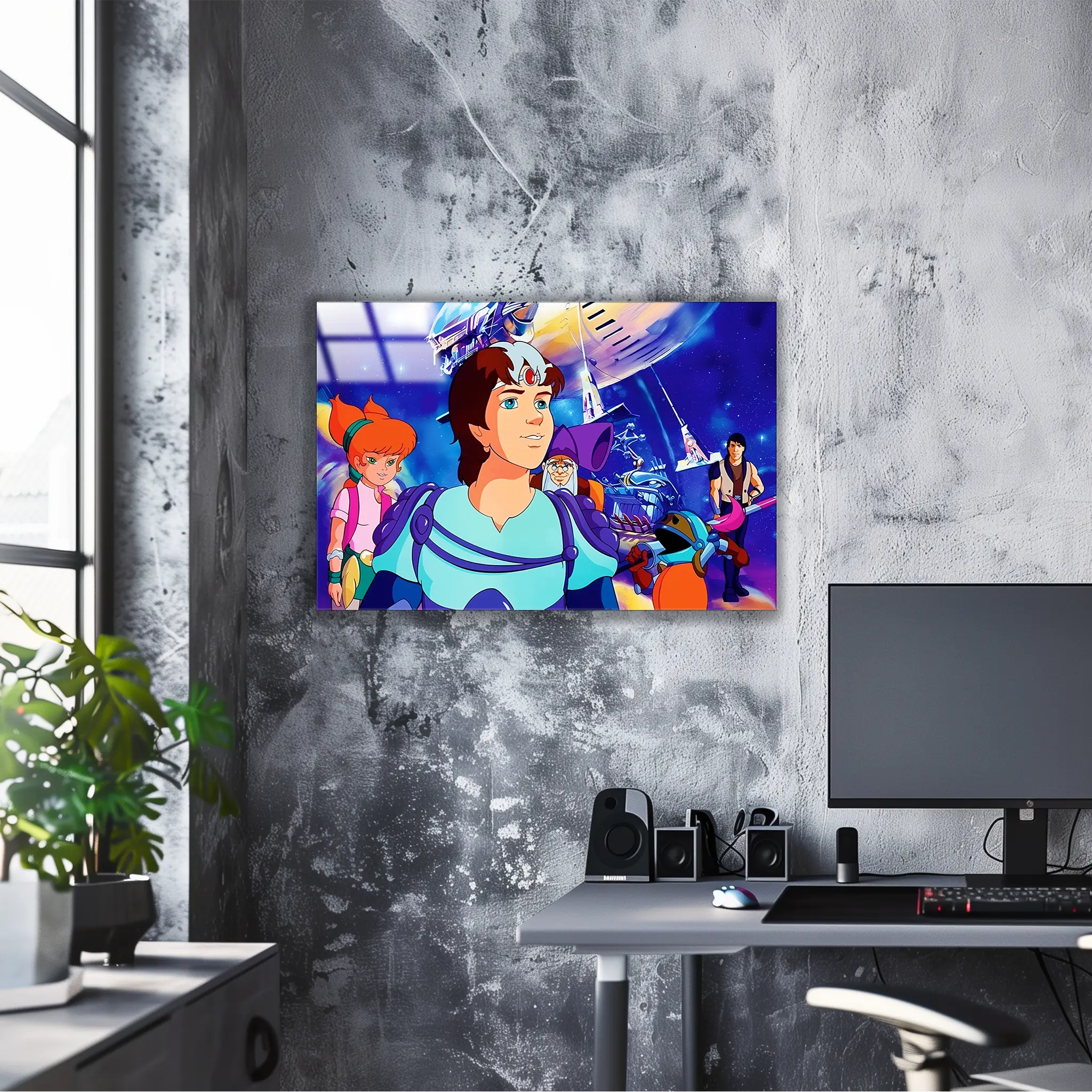 Tableau-Jayce-et-les-conquerants-de-la-lumiere-dans-le-bureau | DreamWay