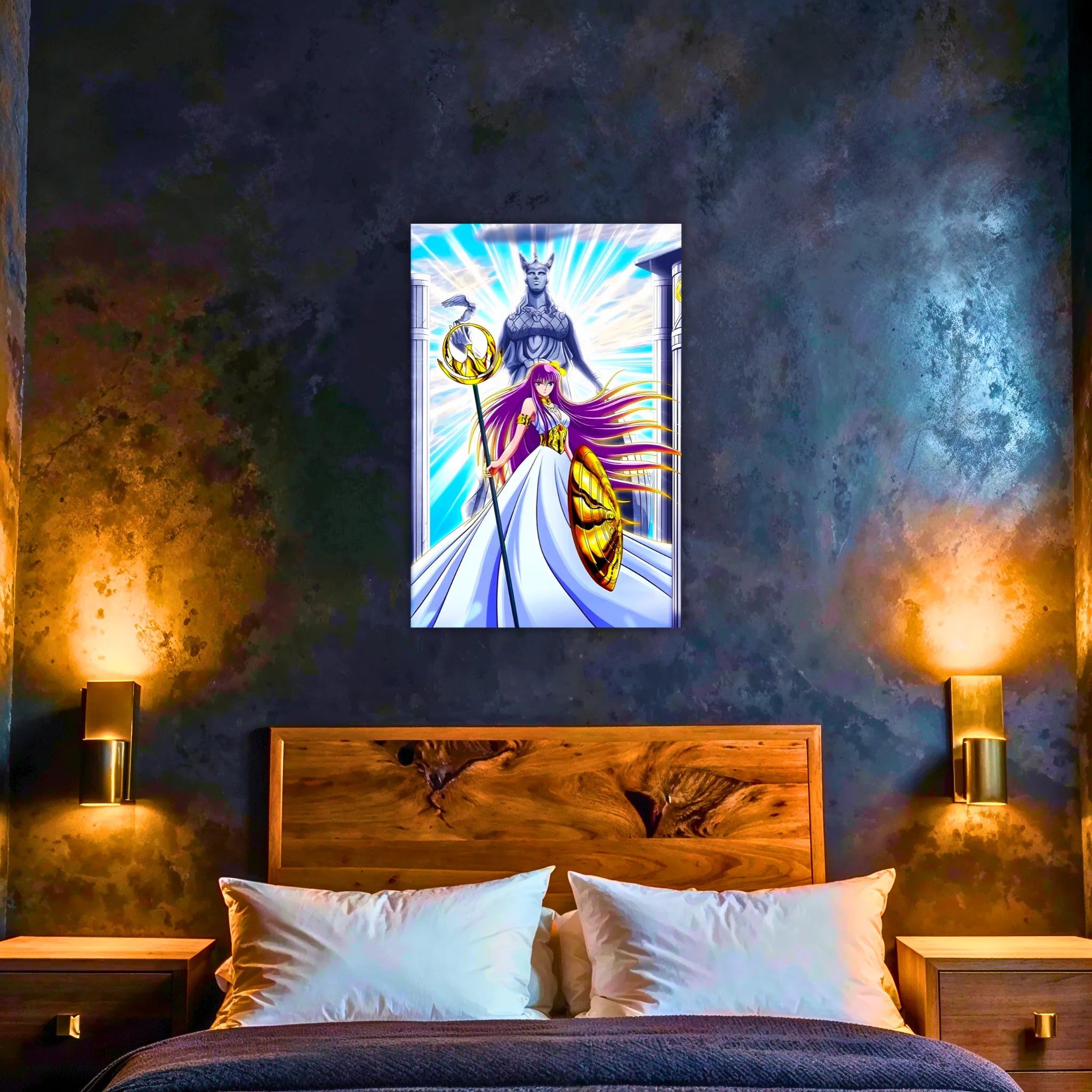 Tableau-Les-Chevaliers-Du-Zodiaque-Deesse-Athena | DreamWay