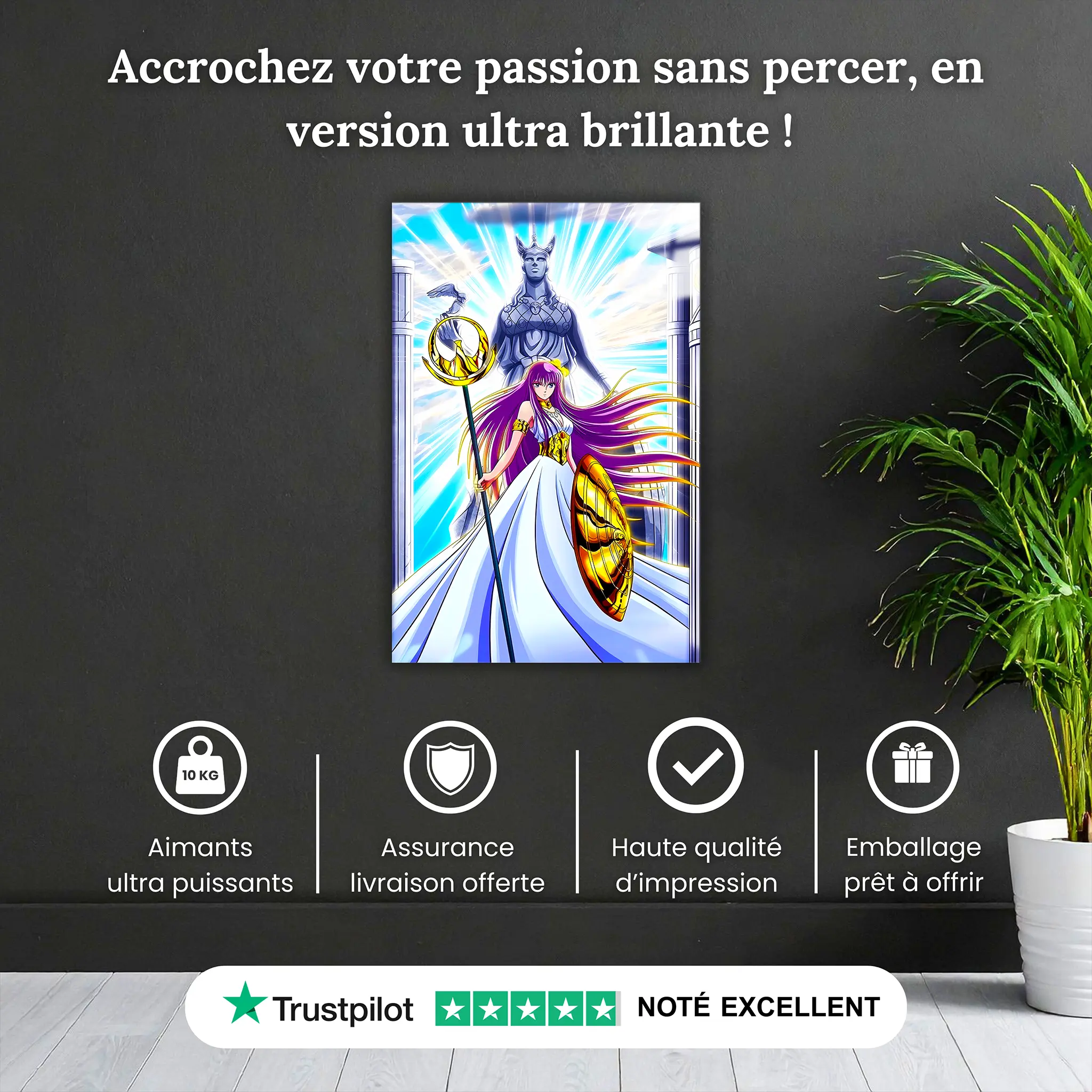 Tableau-Les-Chevaliers-Du-Zodiaque-Deesse-Athena-pourquoi-acheter | DreamWay