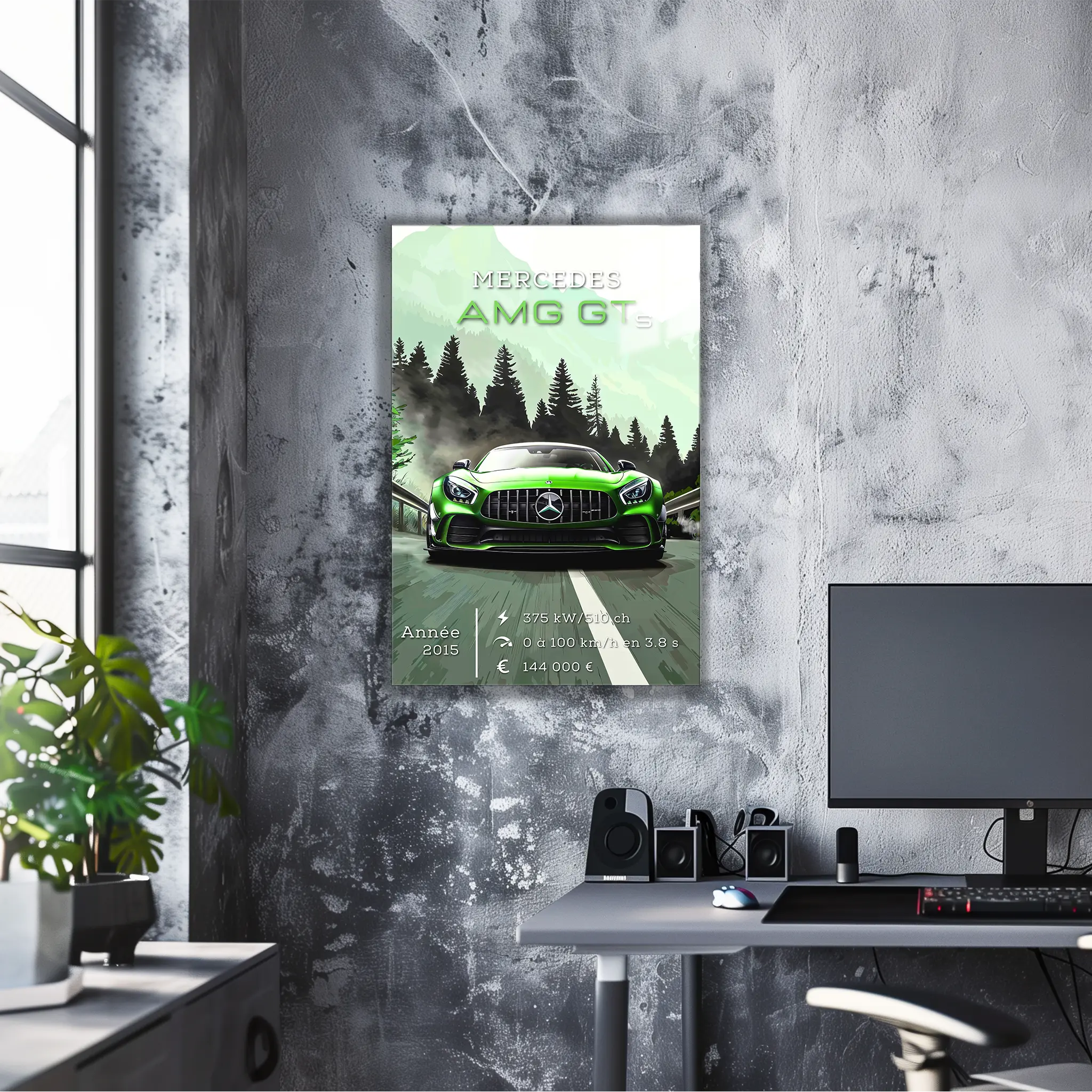 Tableau-Mercedes-AMG-GT-S | DreamWay