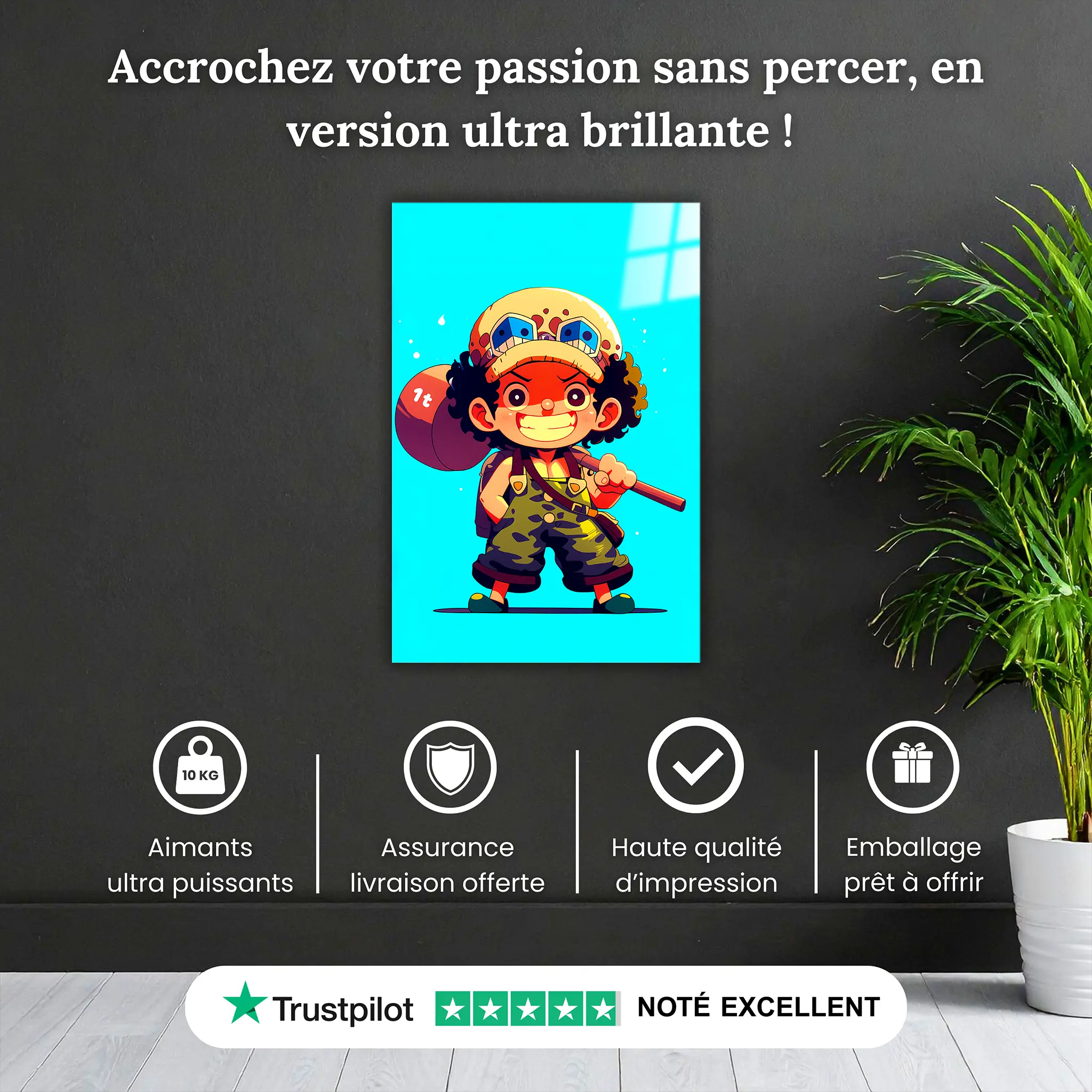 Tableau-One-piece-Chibi-Usopp-pourquoi-acheter | DreamWay