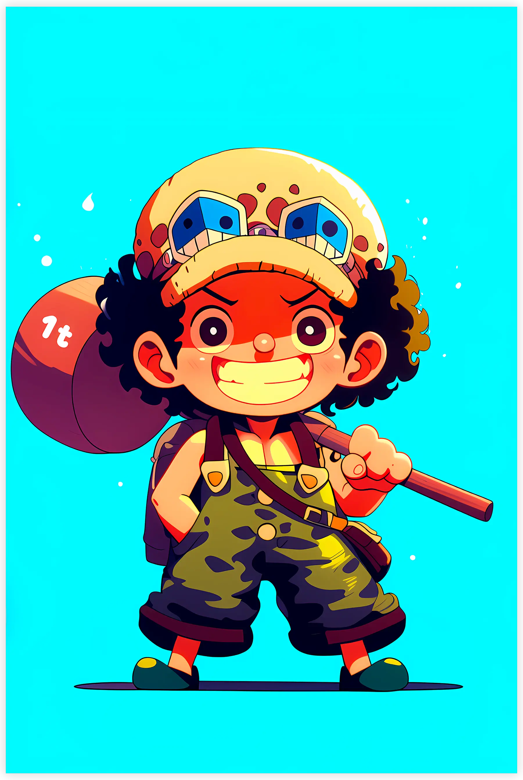 Tableau-One-piece-Chibi-Usopp | DreamWay