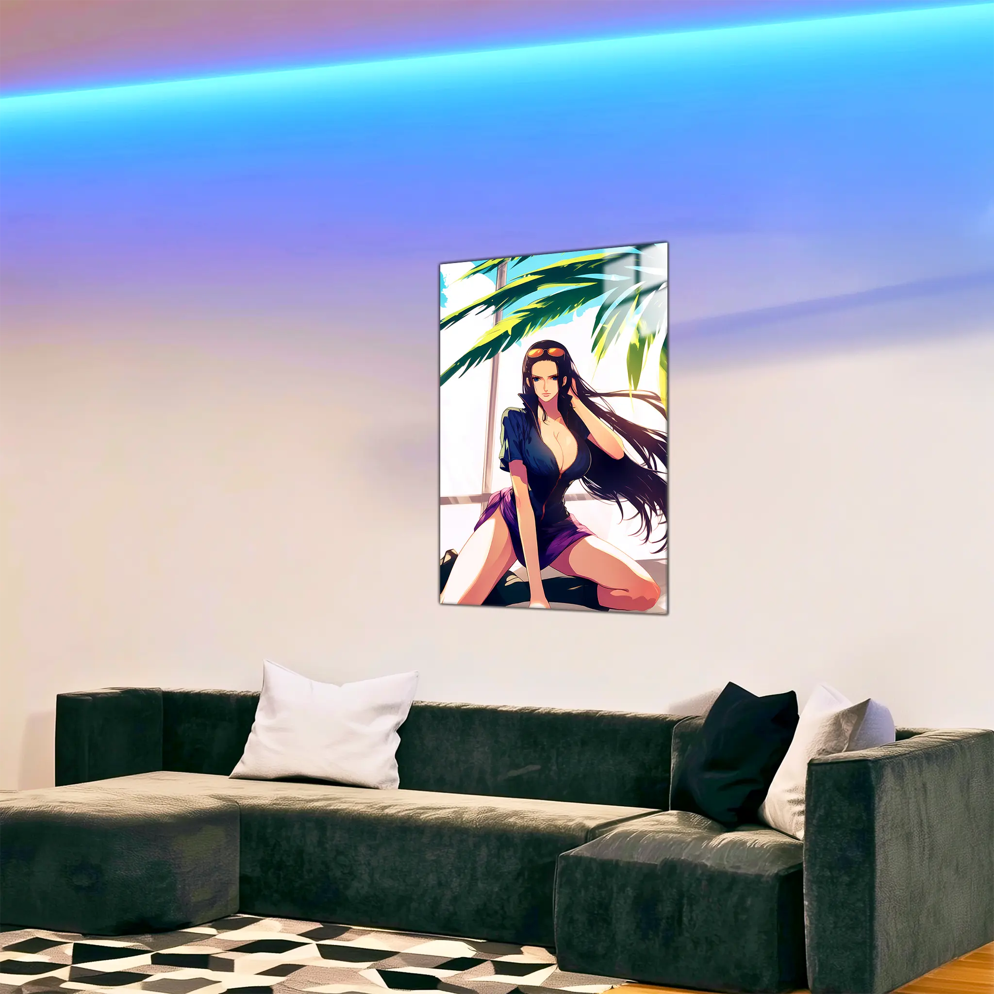 Tableau-One-piece-Nico-Robin-dans-le-salon | DreamWay