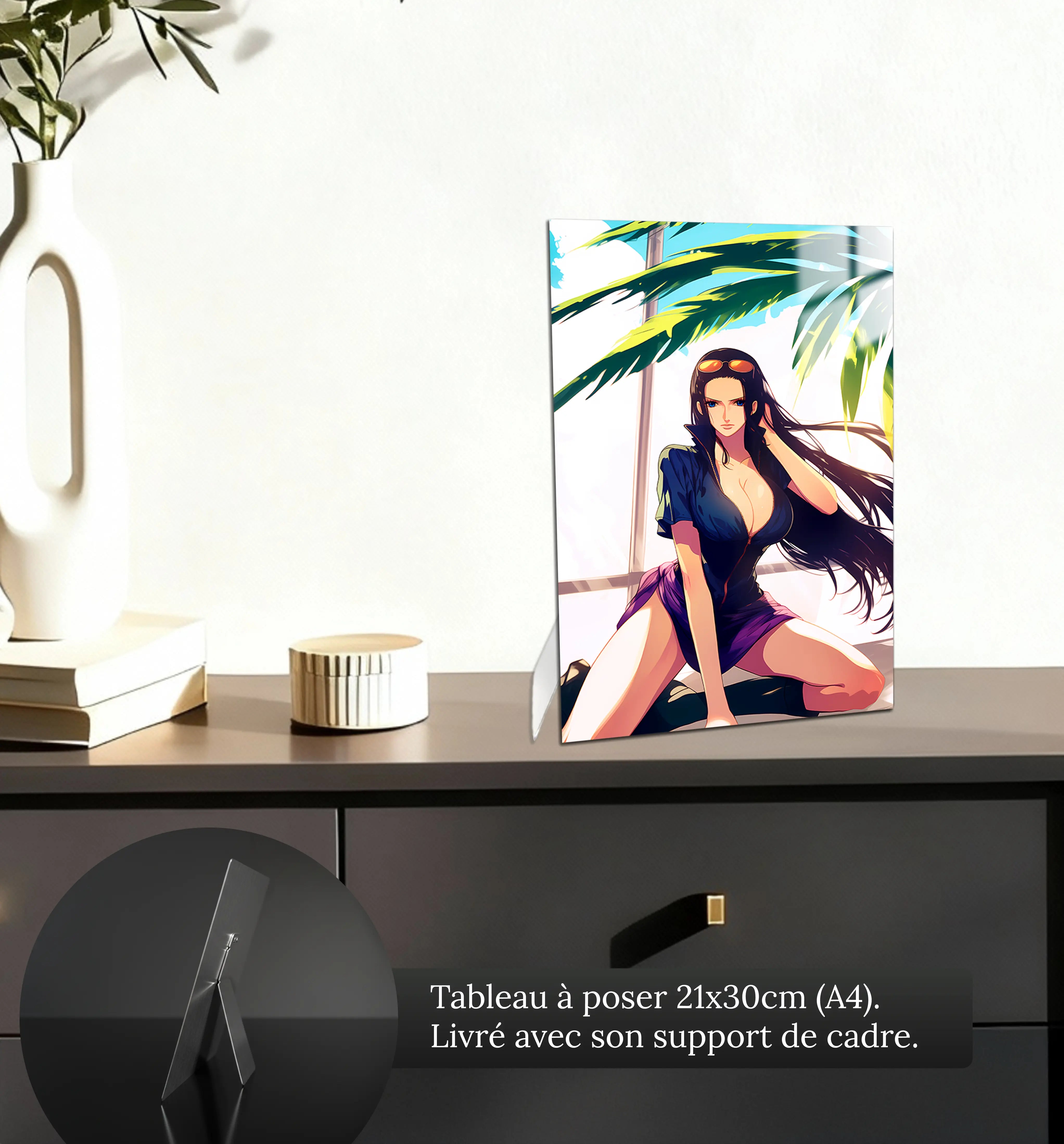 Tableau-One-piece-Nico-Robin-petit-format-a-poser-sur-meuble | DreamWay