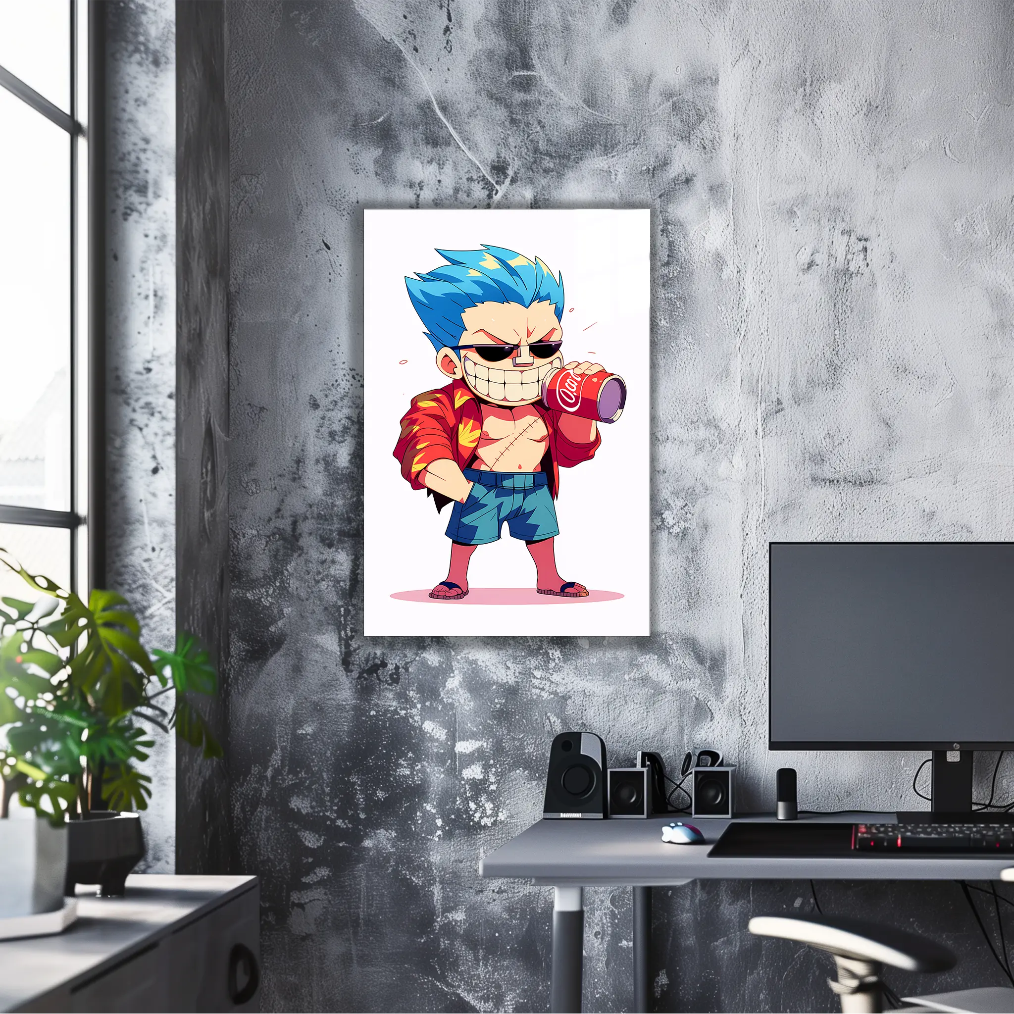 Tableau-One-piece-chibi-Franky | DreamWay