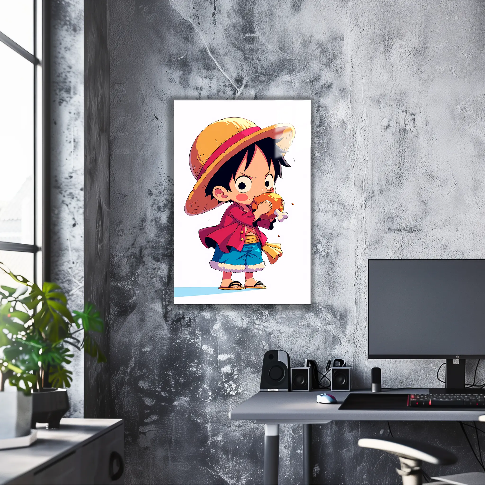 Tableau-One-piece-chibi-Luffy | DreamWay