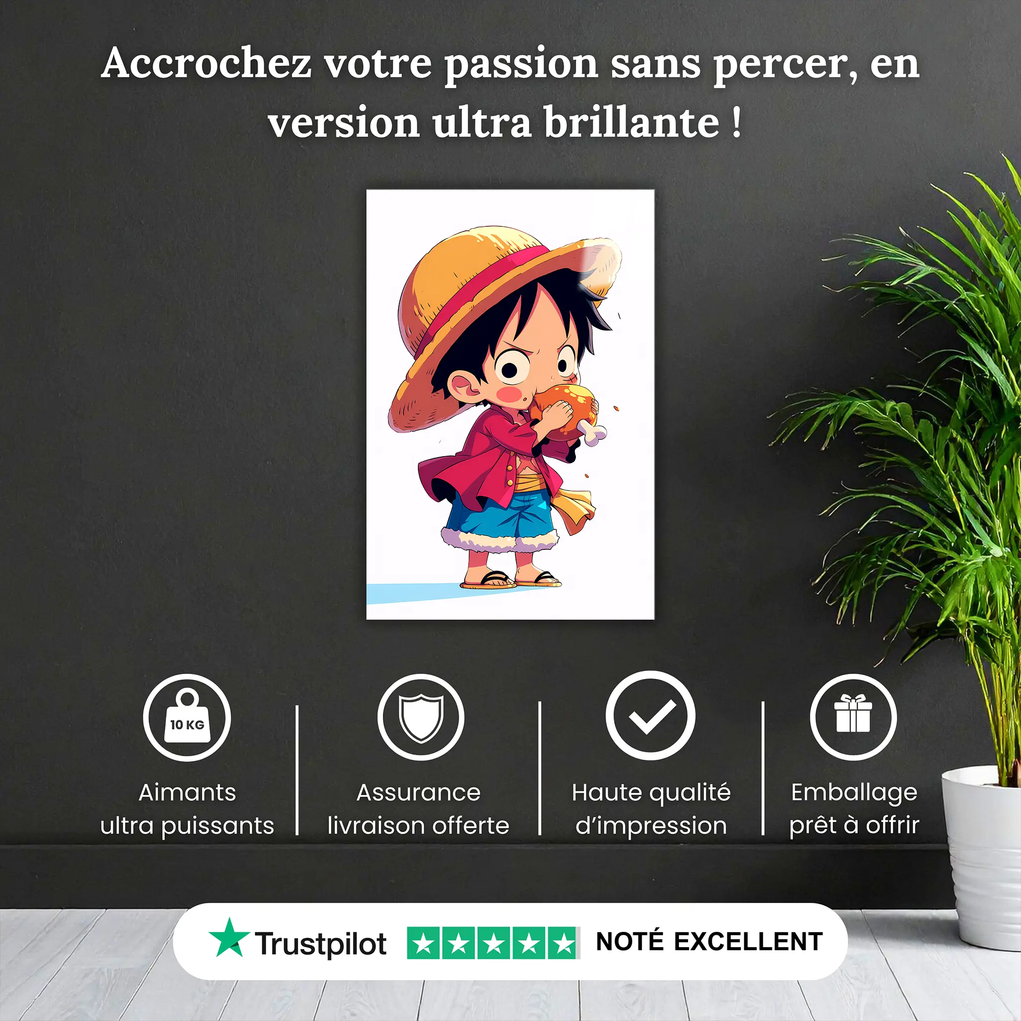 Tableau-One-piece-chibi-Luffy-pourquoi-acheter | DreamWay