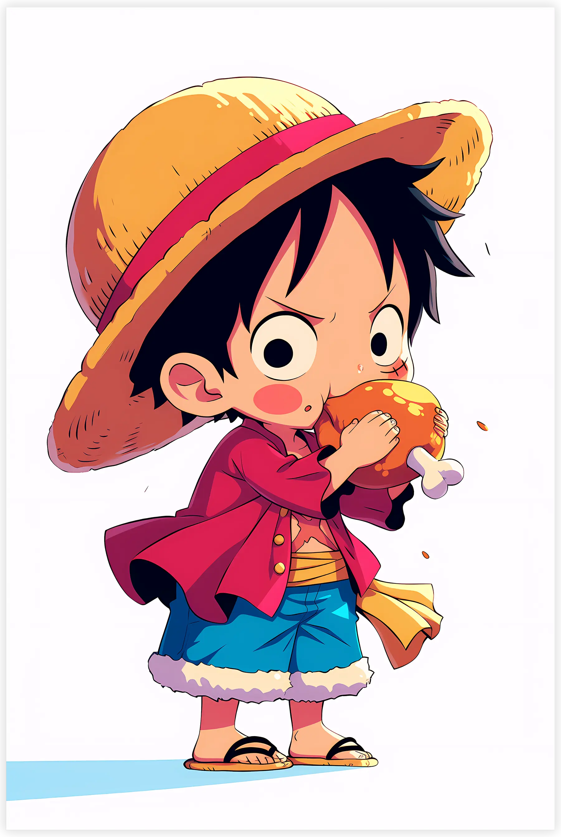 Tableau-One-piece-chibi-Luffy | DreamWay