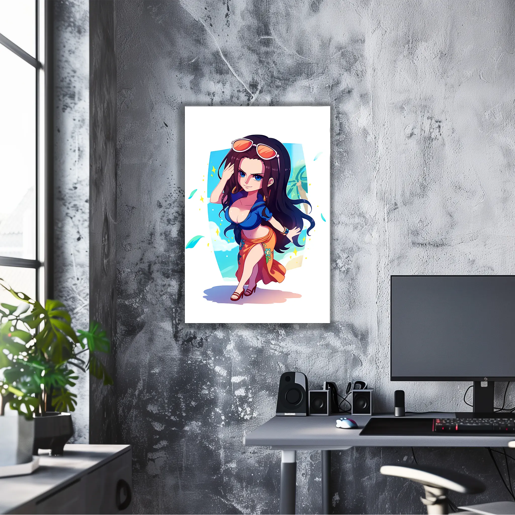 Tableau-One-piece-chibi-Nico-Robin | DreamWay