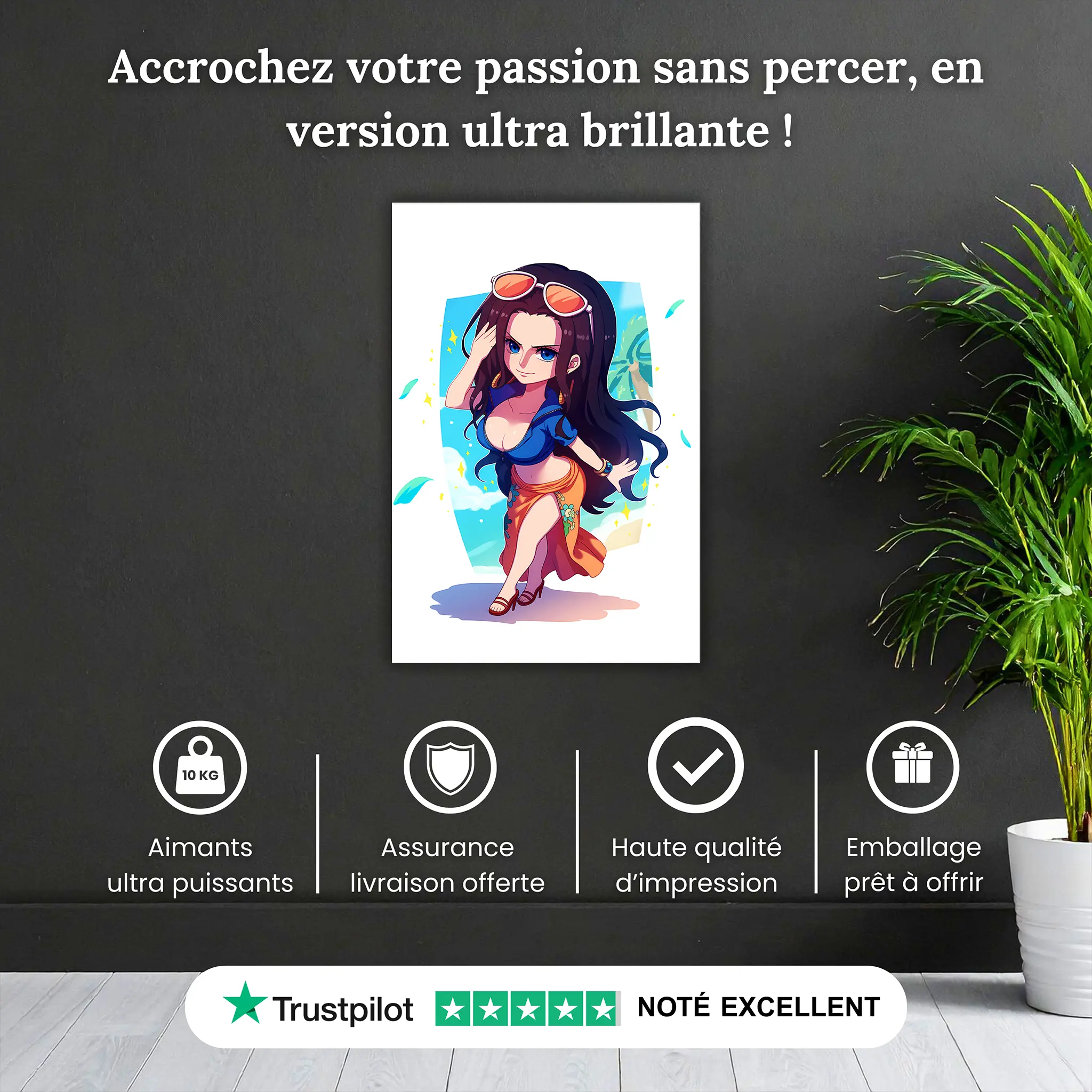 Tableau-One-piece-chibi-Nico-Robin-pourquoi-acheter | DreamWay