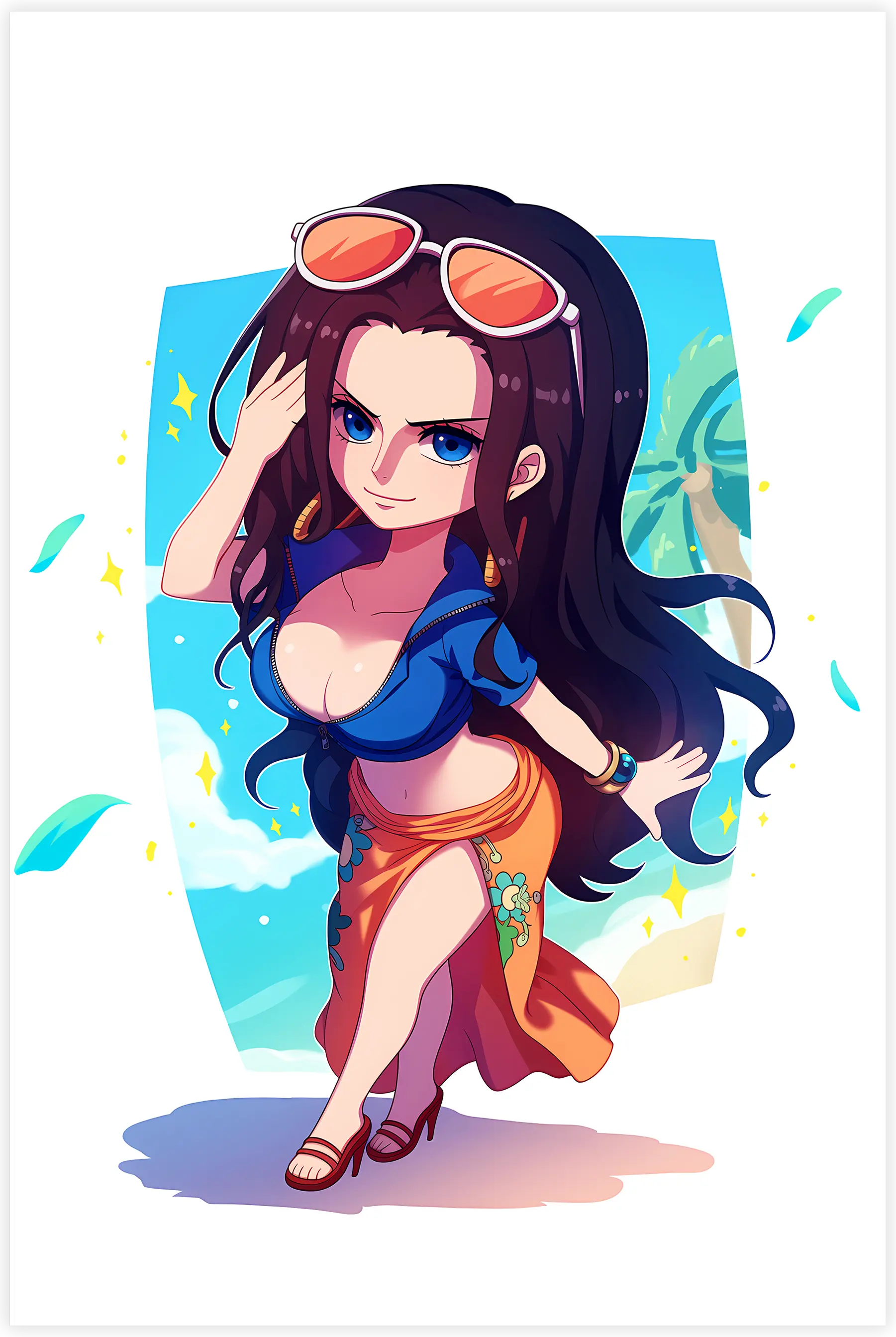 Tableau-One-piece-chibi-Nico-Robin | DreamWay