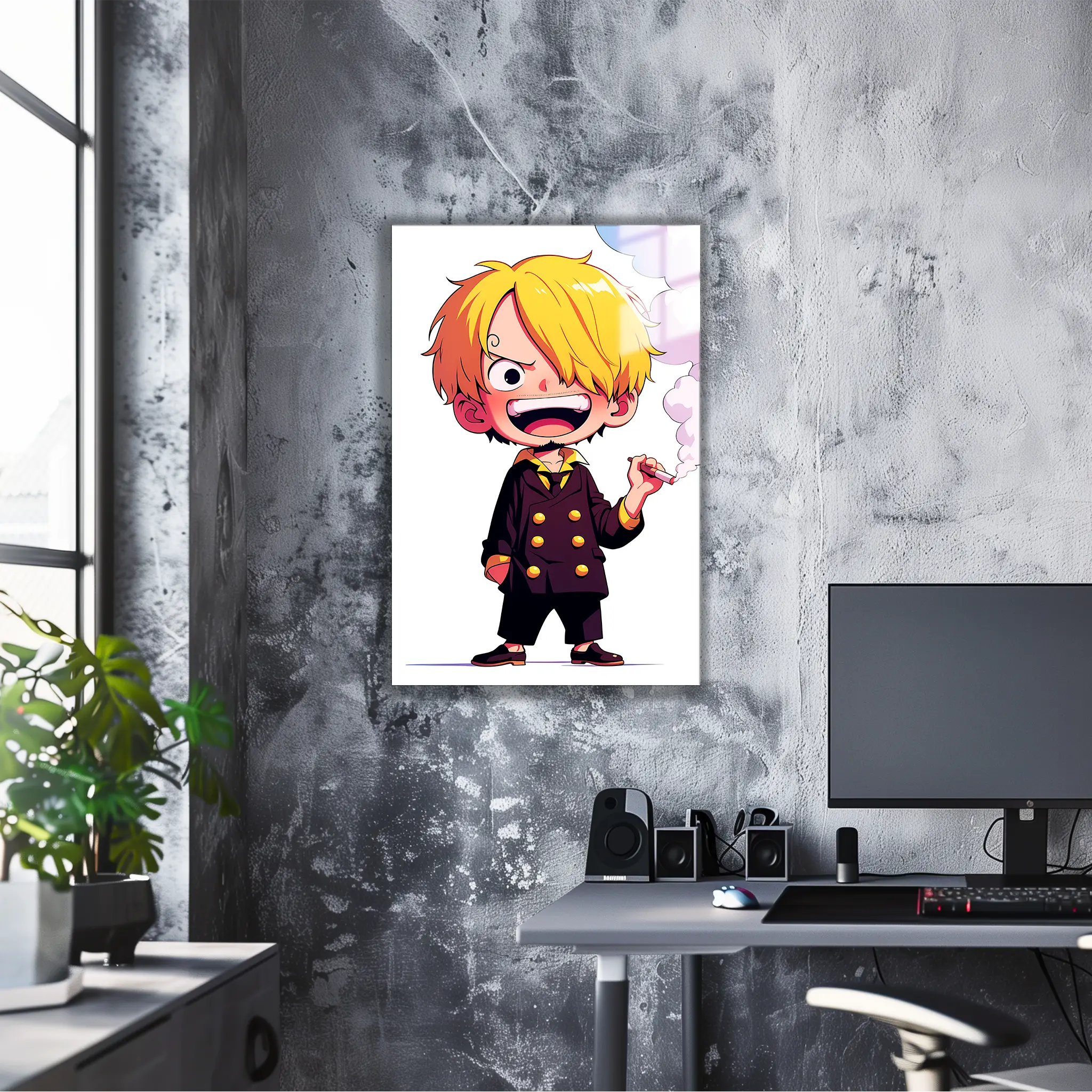 Tableau-One-piece-chibi-Sanji | DreamWay