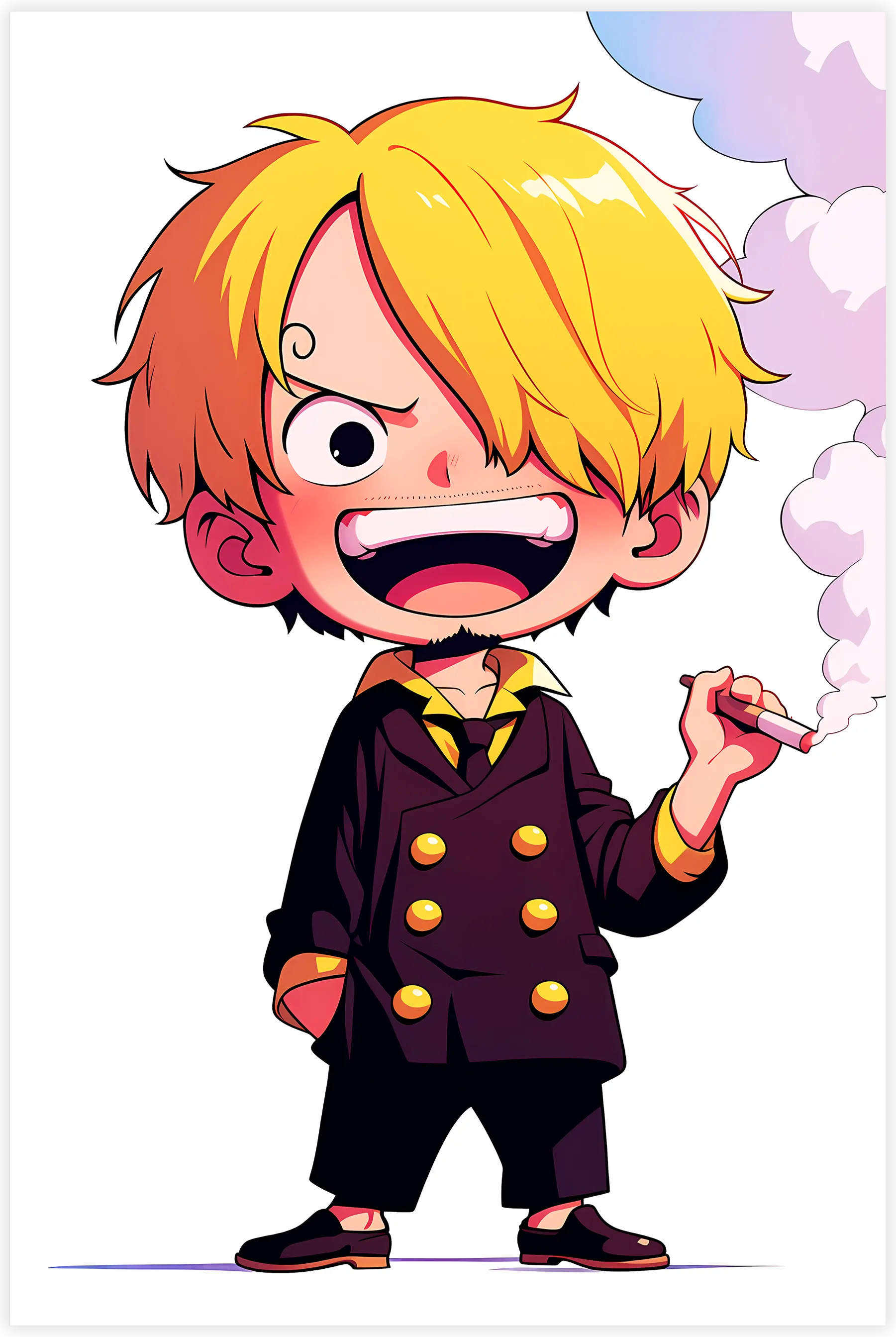 Tableau-One-piece-chibi-Sanji | DreamWay