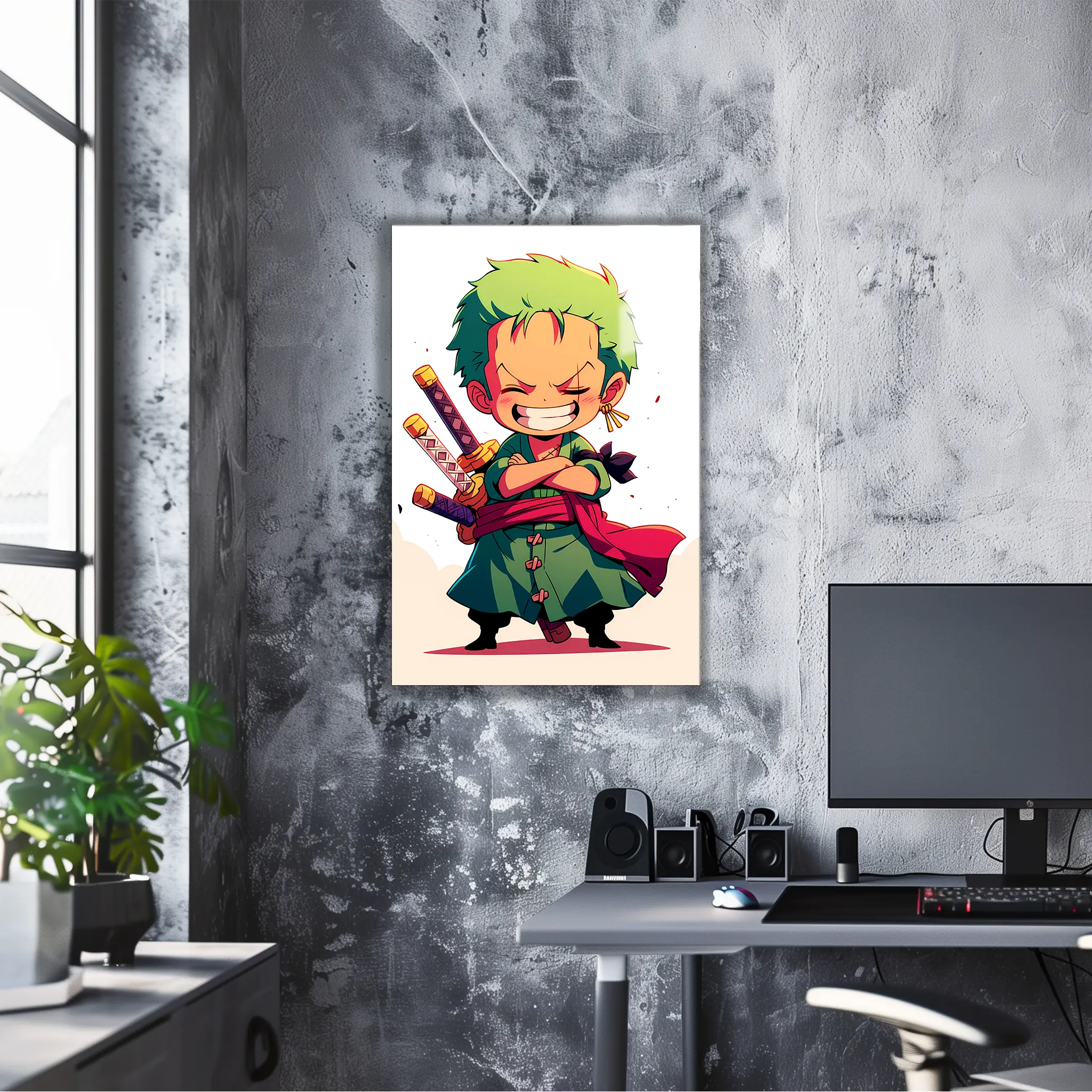 Tableau-One-piece-chibi-Zoro | DreamWay