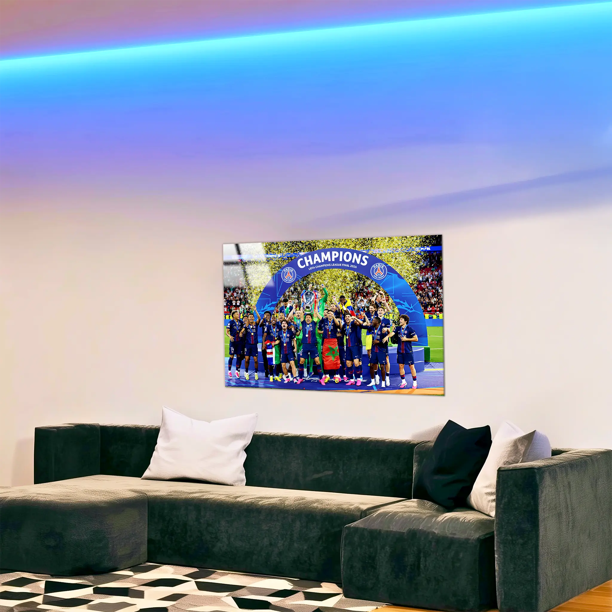 Tableau PSG Vainqueur 2026