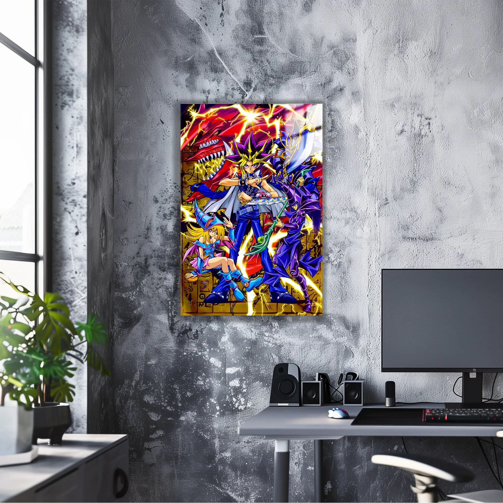 Tableau-Yu-Gi-Oh-et-ses-monstres | DreamWay