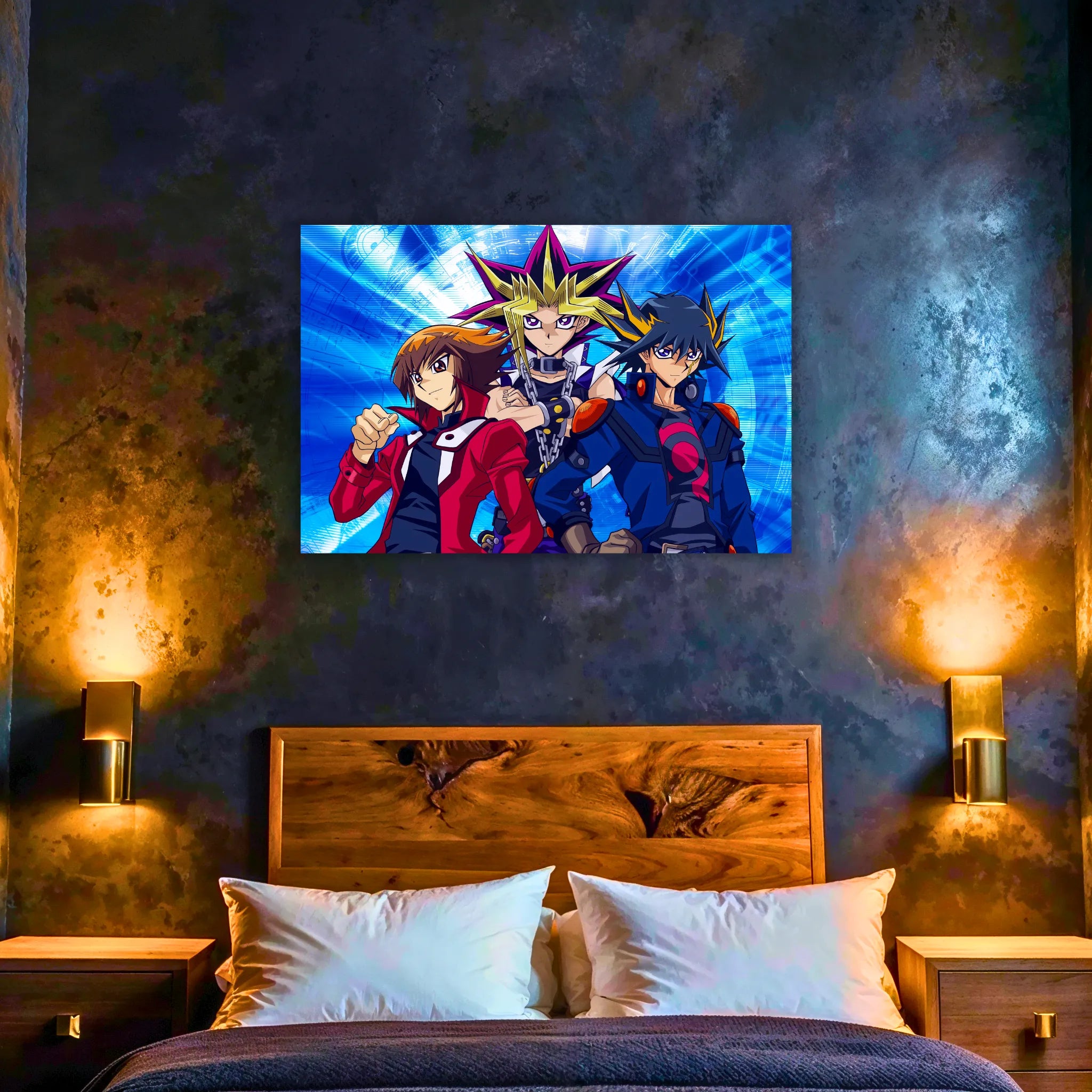 Tableau Yu-Gi-Oh! Les Héros